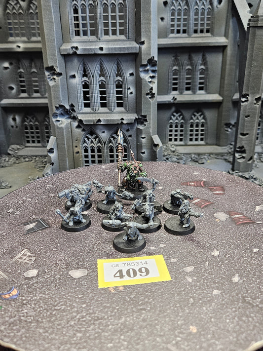 9x Gretchin + Runtherder #409 Orks Warhammer 40k