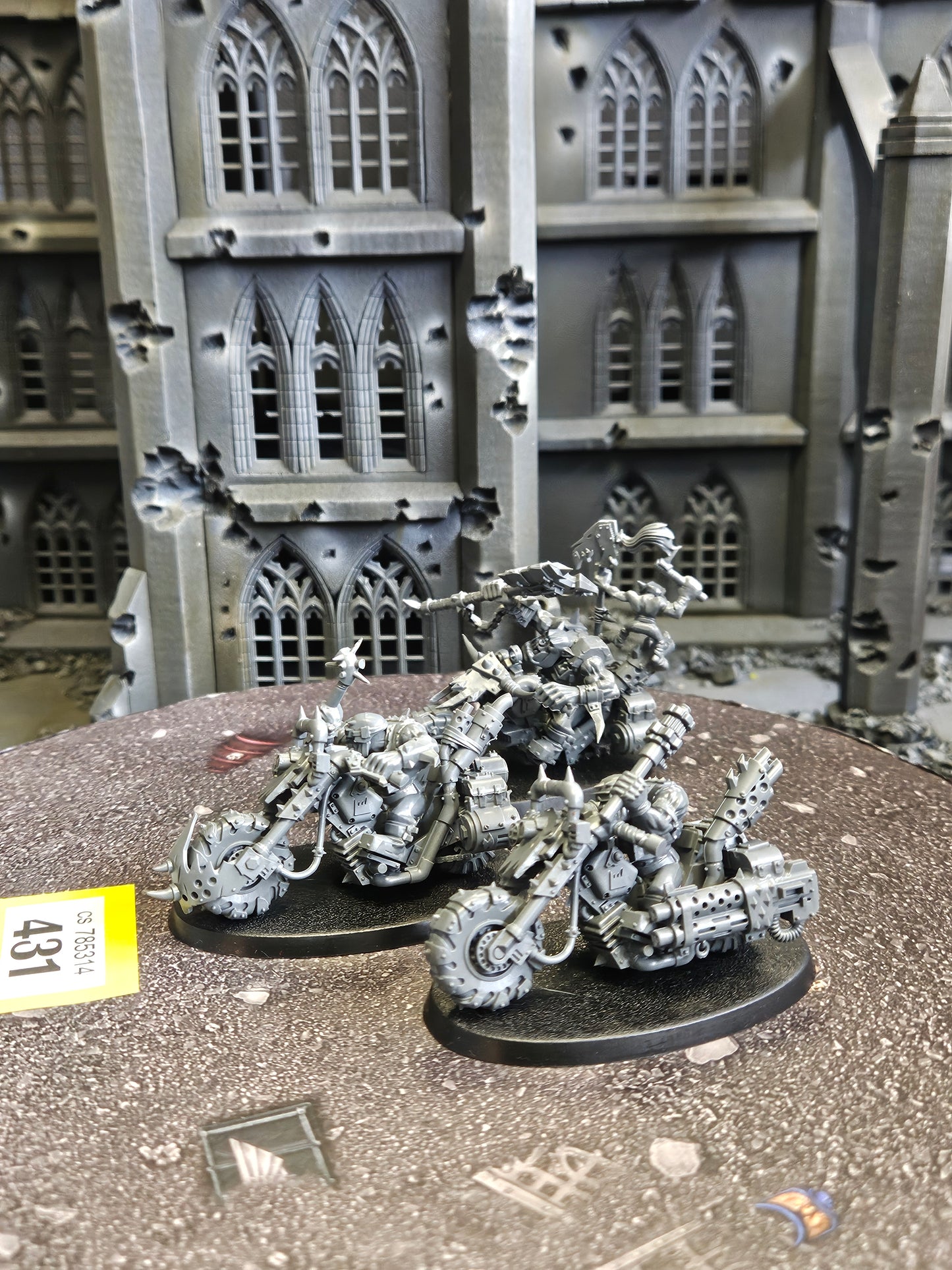 3x Ork Bikers #431 Orks Warhammer 40k