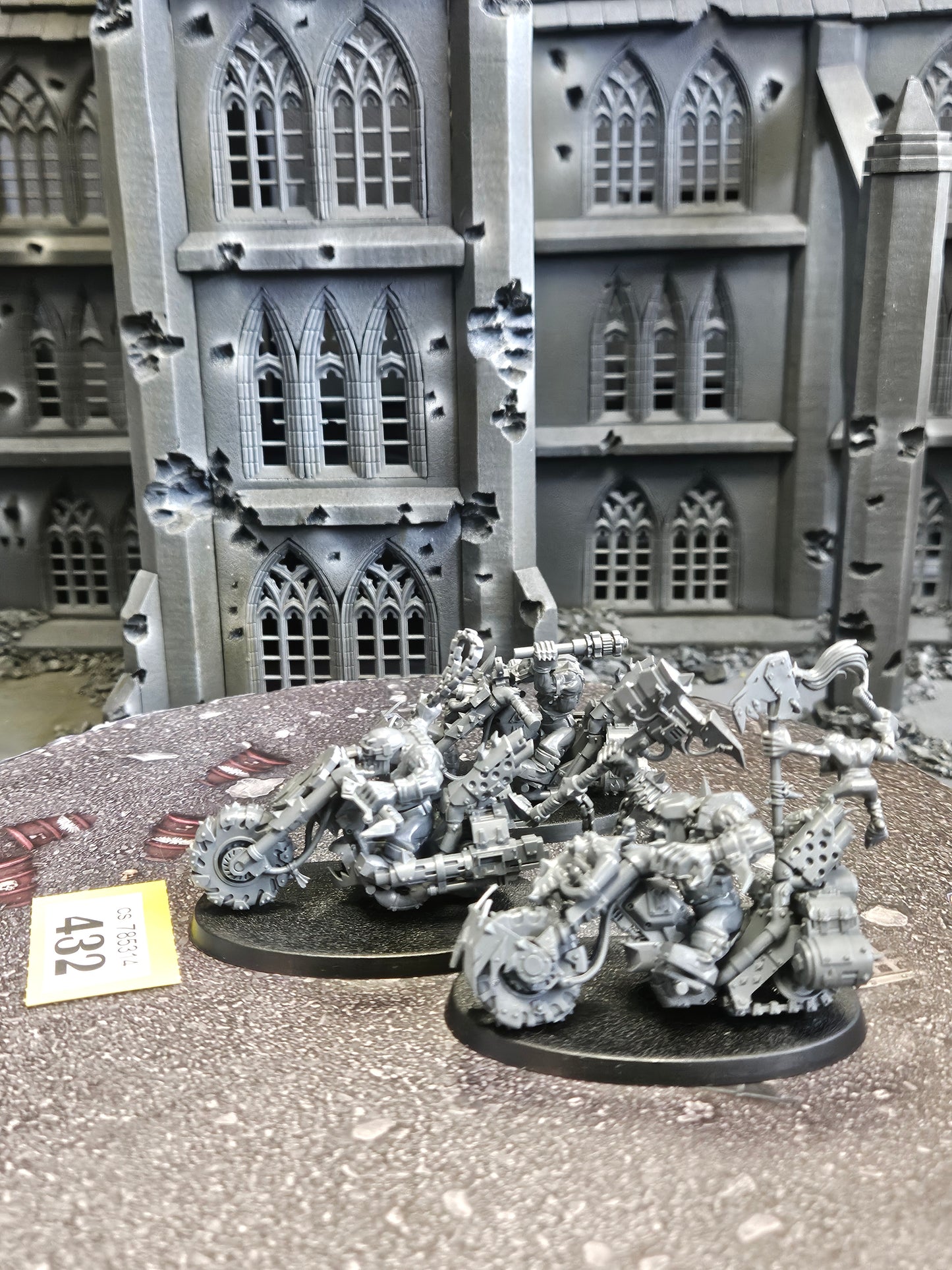 3x Ork Bikers #432 Orks Warhammer 40k