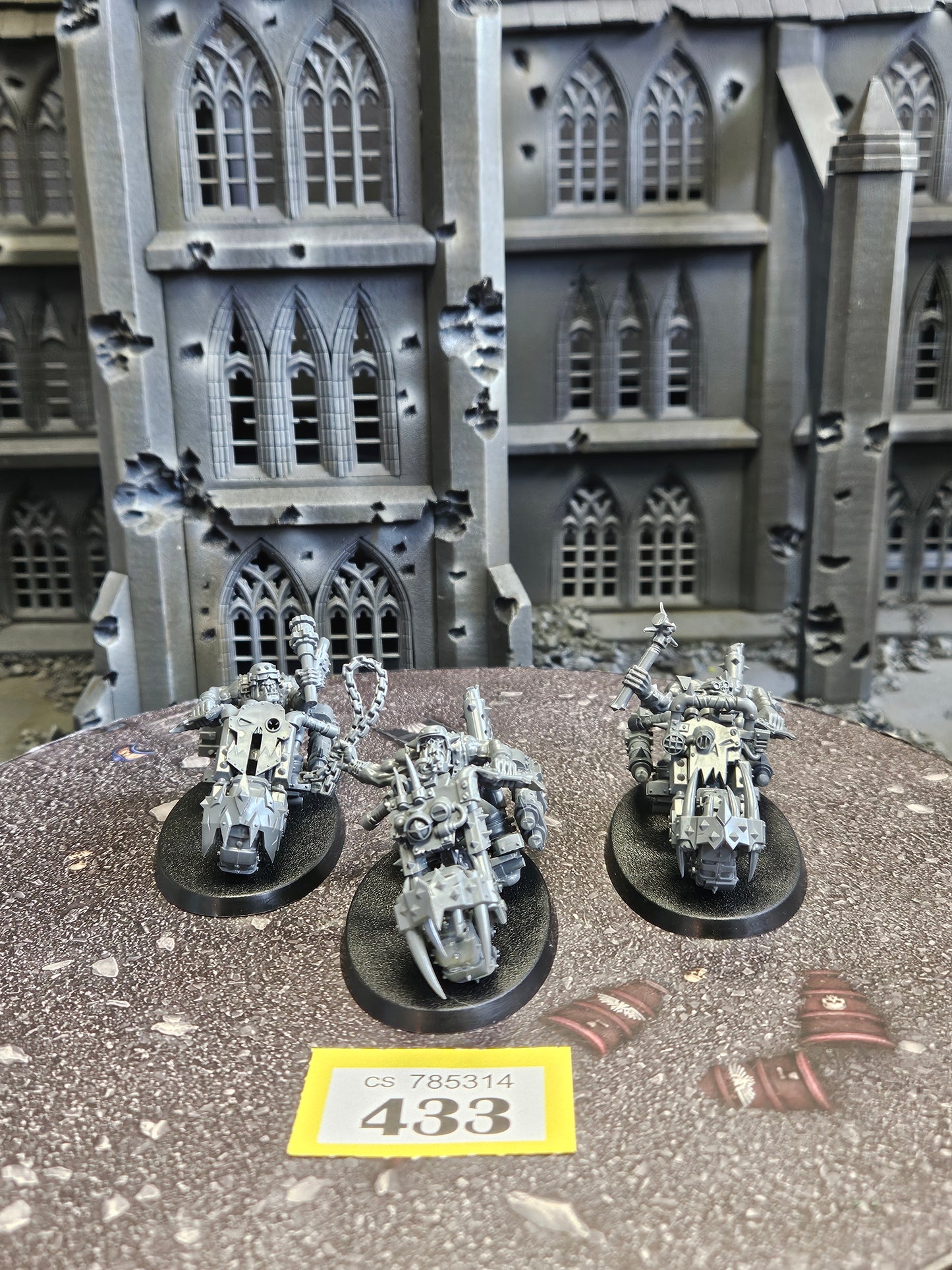 3x Ork Bikers #433 Orks Warhammer 40k