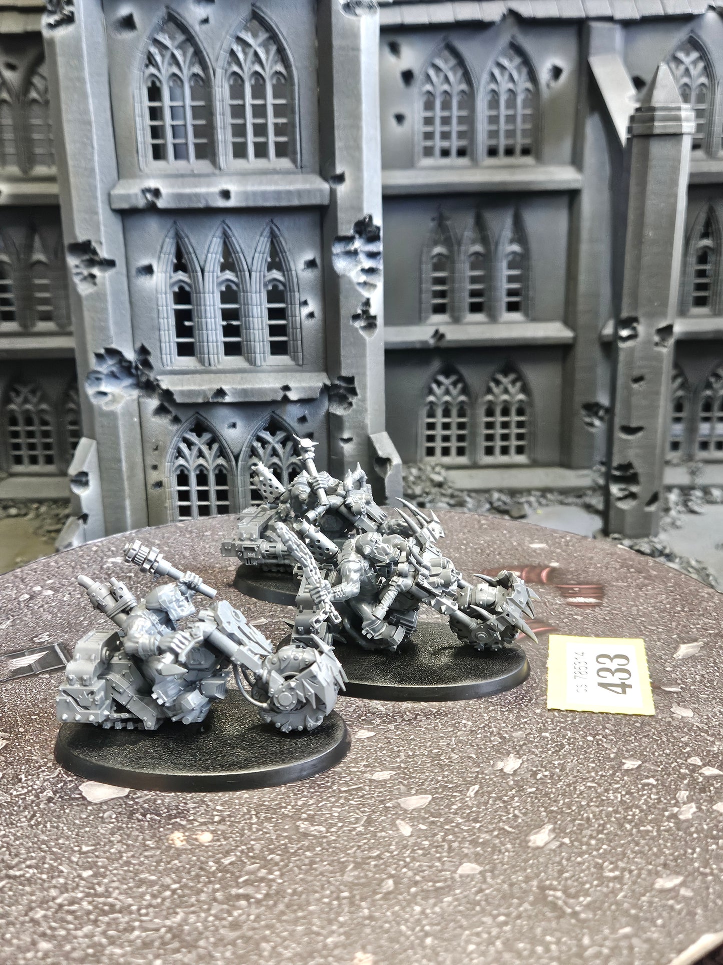 3x Ork Bikers #433 Orks Warhammer 40k