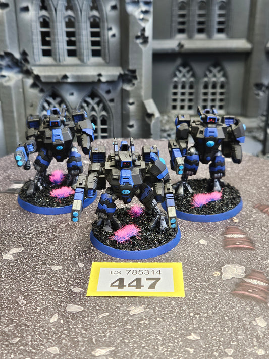3x Crisis Battlesuits #447 Tau T'au Empire Warhammer 40k