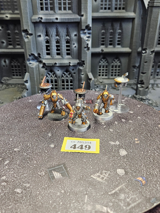 3x Stealth suits + Drones #449 Tau T'au Empire Warhammer 40k