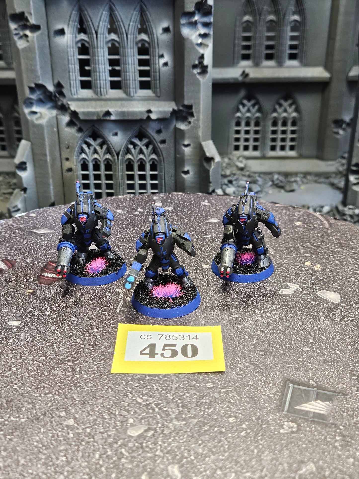 3x Stealth suits #450 Tau T'au Empire Warhammer 40k