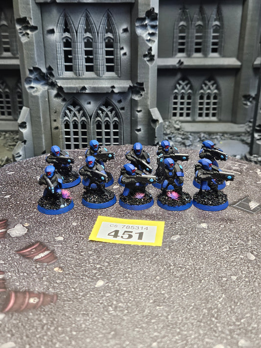 10x Fire Warriors Strike Team #451 Tau T'au Empire Warhammer 40k