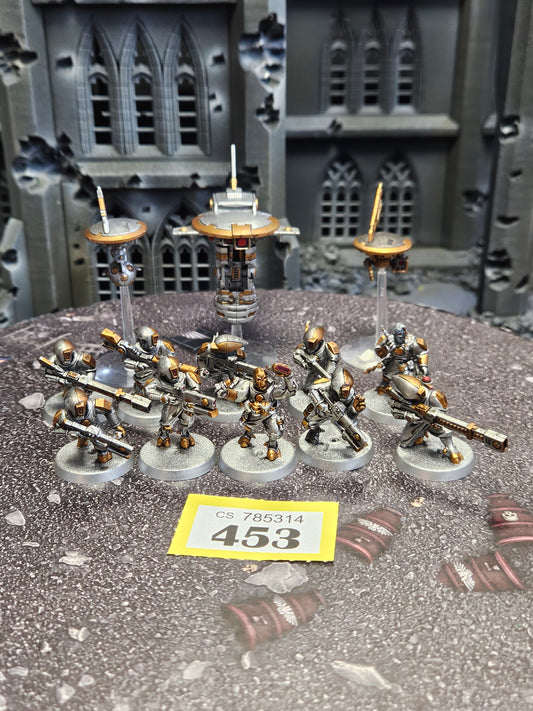 10x Pathfinders Team #453 Tau T'au Empire Warhammer 40k