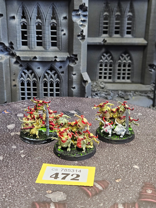 3x Nurglings #472 Death Guard Warhammer 40k