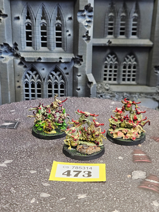 3x Nurglings #473 Death Guard Warhammer 40k