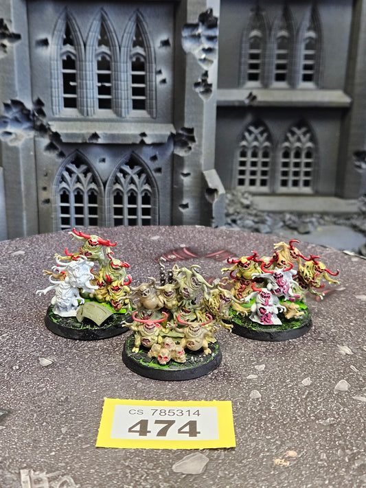 3x Nurglings #474 Death Guard Warhammer 40k