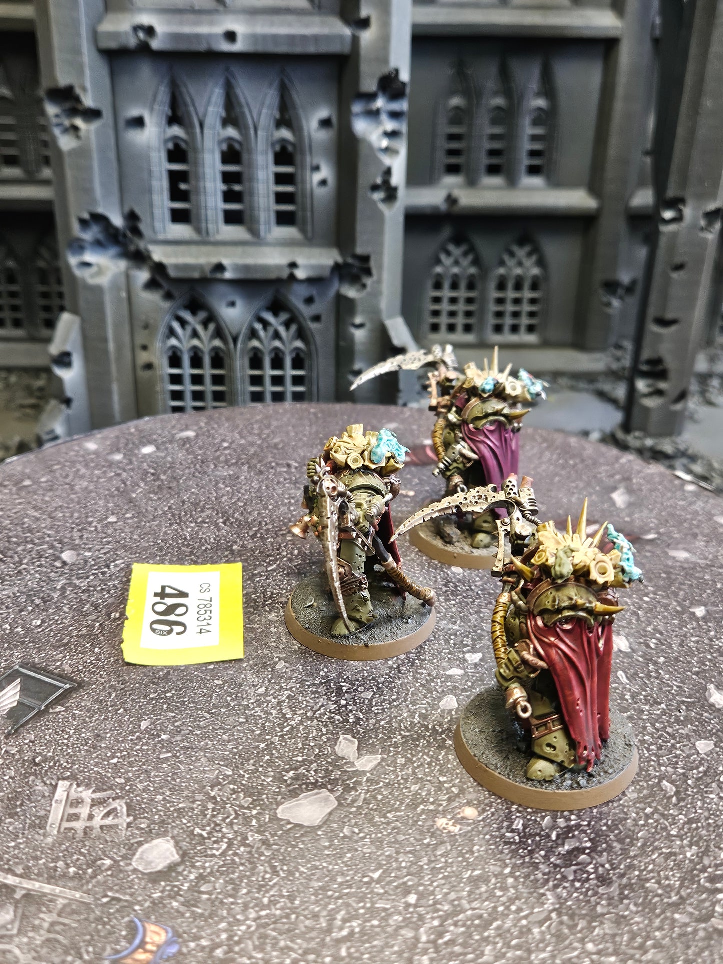 3x Deathshroud Terminators #486 Death Guard Warhammer 40k