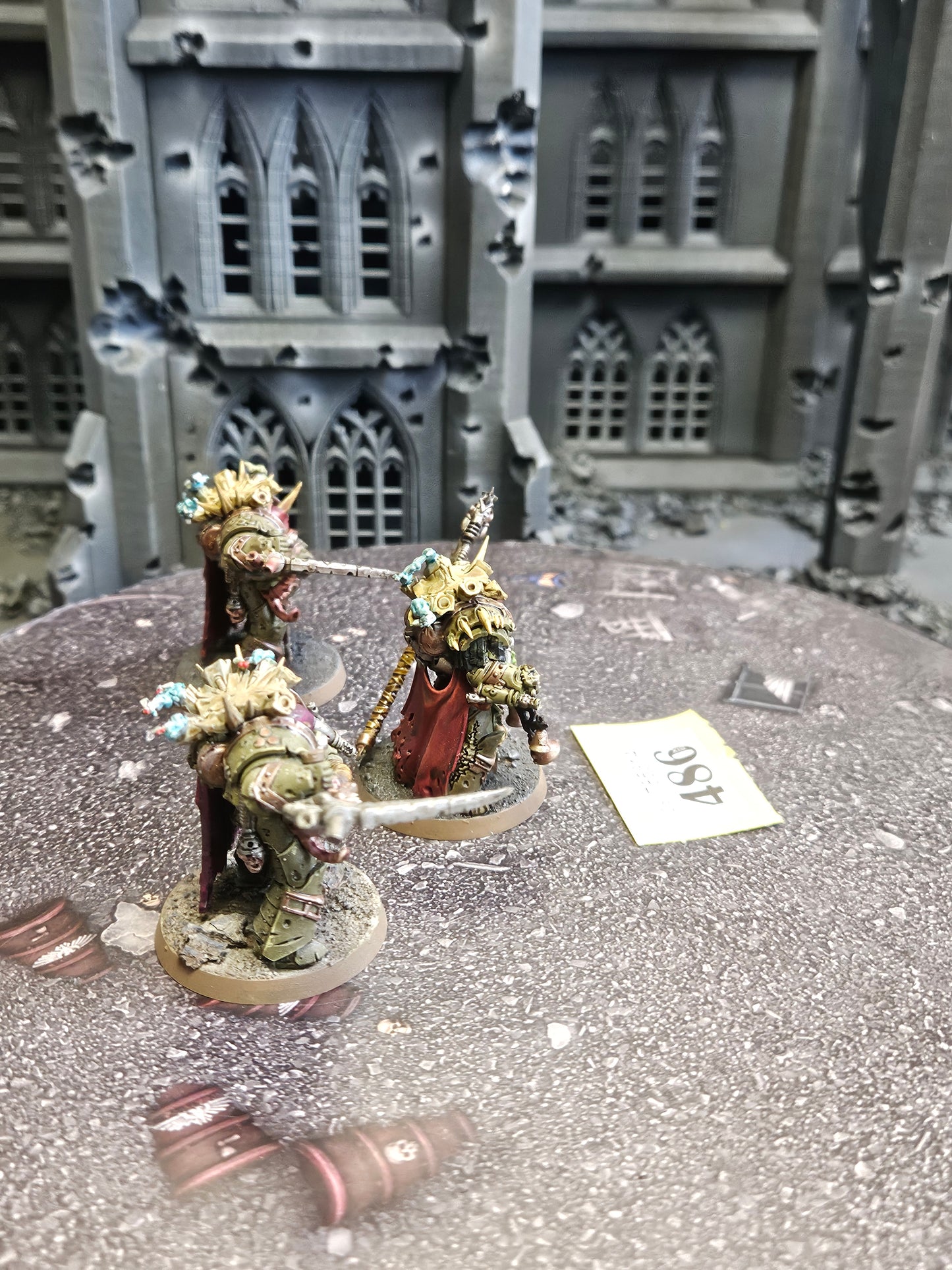3x Deathshroud Terminators #486 Death Guard Warhammer 40k