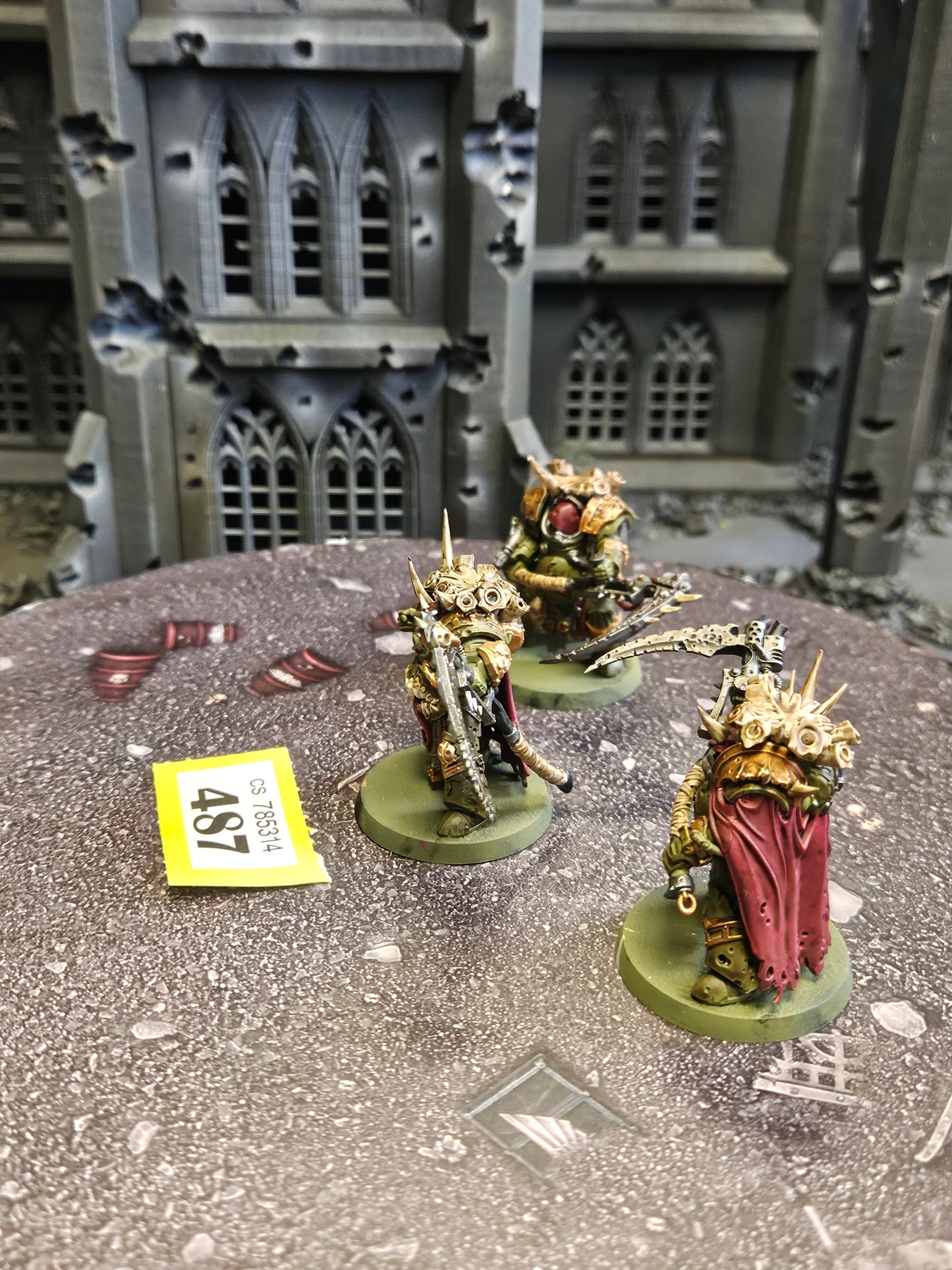 * 3x Deathshroud Terminators #487 Death Guard Warhammer 40k
