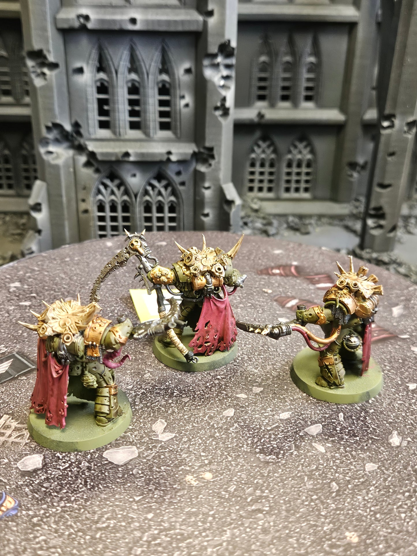 * 3x Deathshroud Terminators #487 Death Guard Warhammer 40k