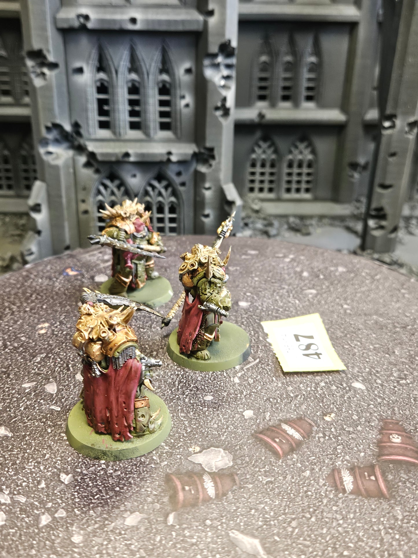 * 3x Deathshroud Terminators #487 Death Guard Warhammer 40k