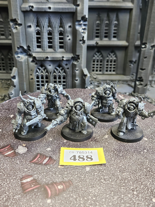 5x Blightlord Terminators #488 Death Guard Warhammer 40k