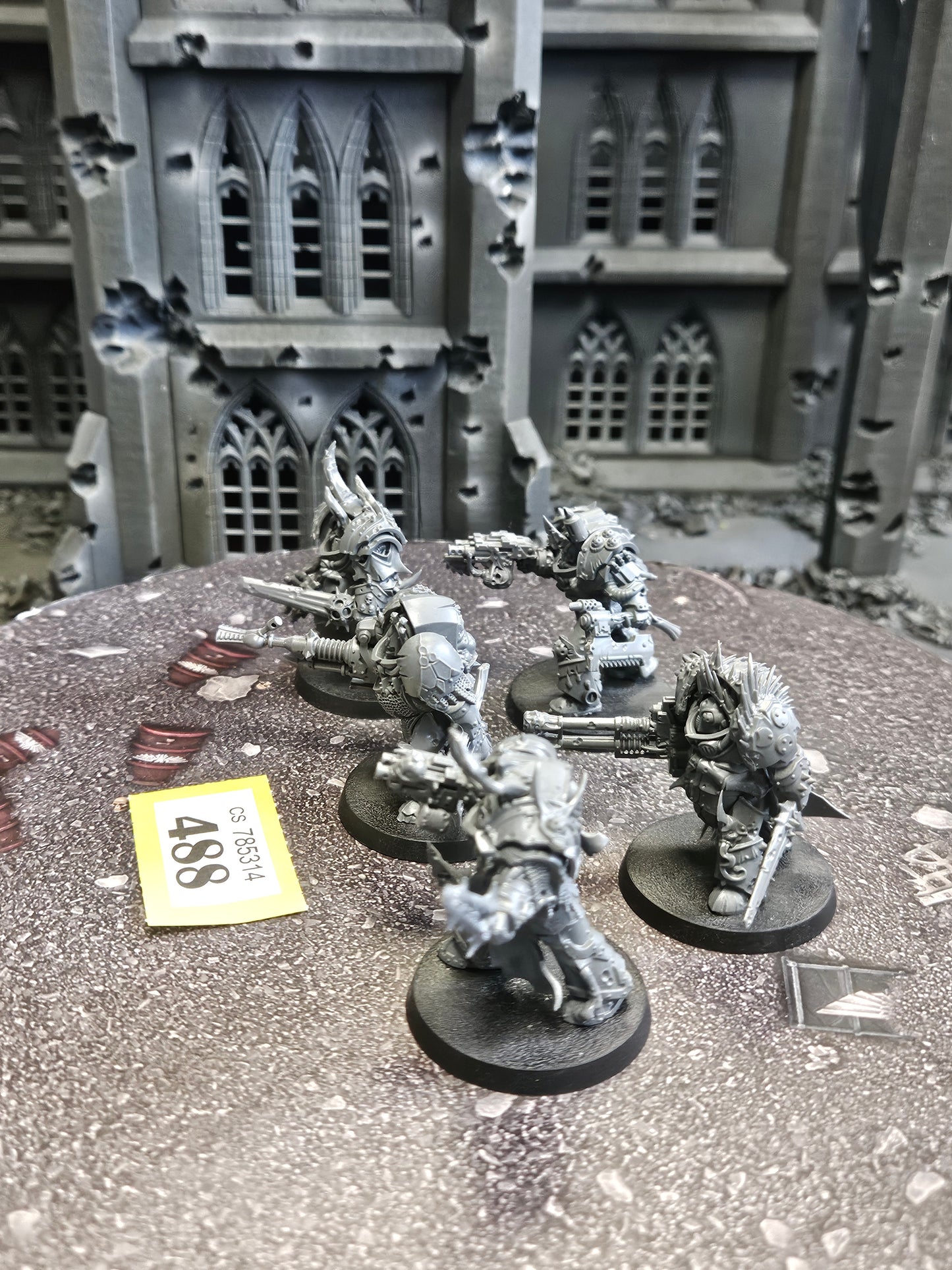 * 5x Blightlord Terminators #488 Death Guard Warhammer 40k