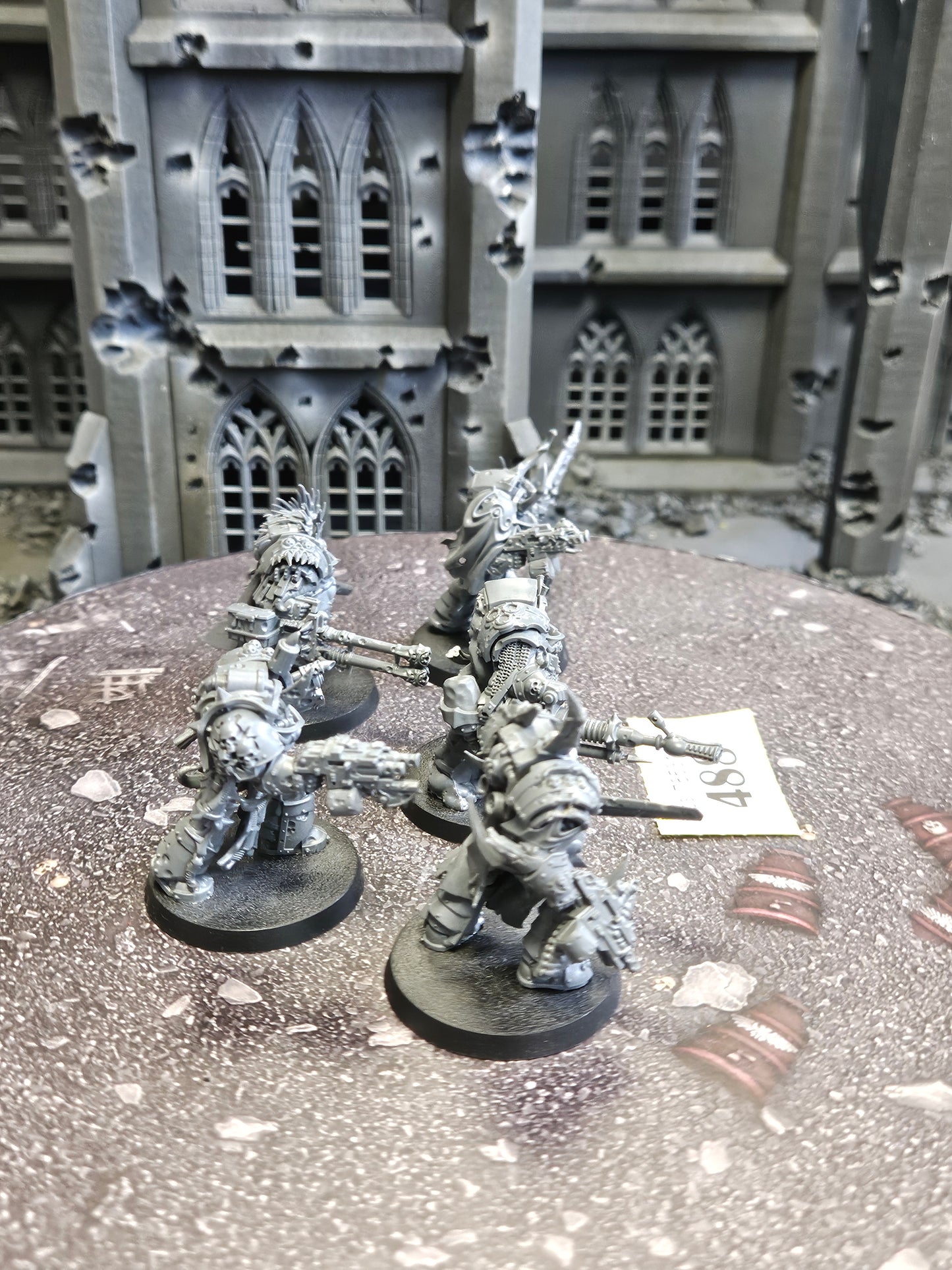 * 5x Blightlord Terminators #488 Death Guard Warhammer 40k
