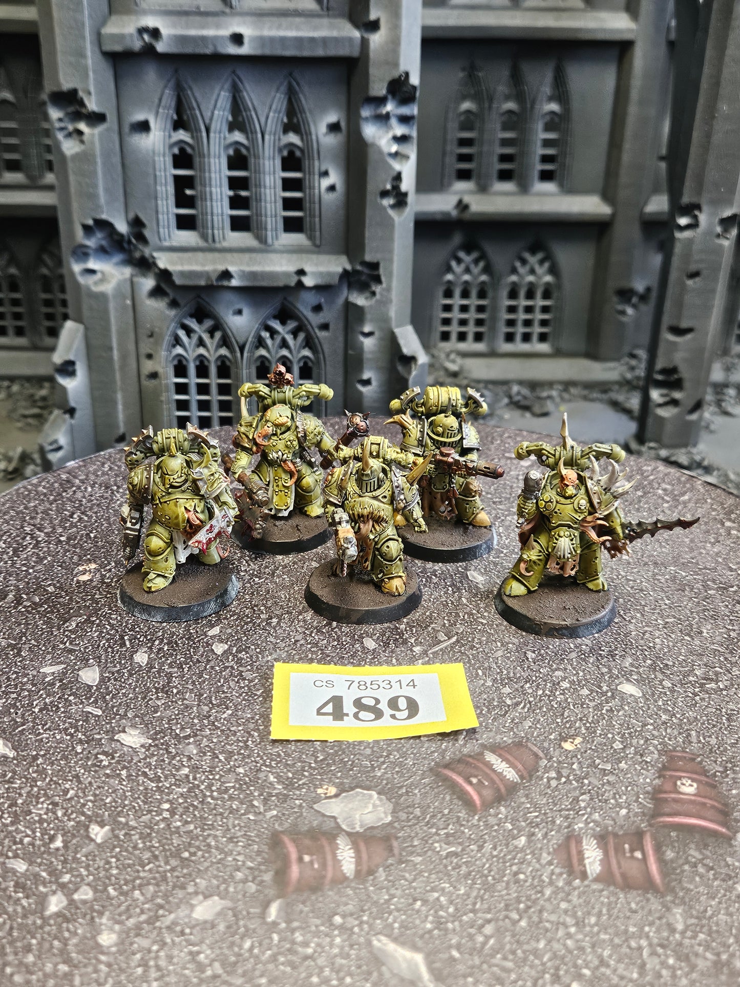 * 5x Plague Marines #489 Death Guard Warhammer 40k