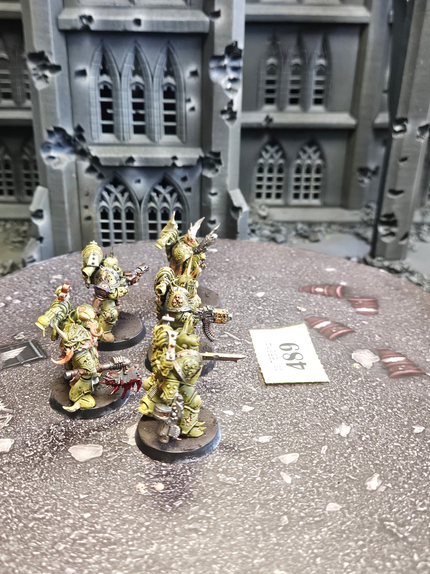 * 5x Plague Marines #489 Death Guard Warhammer 40k