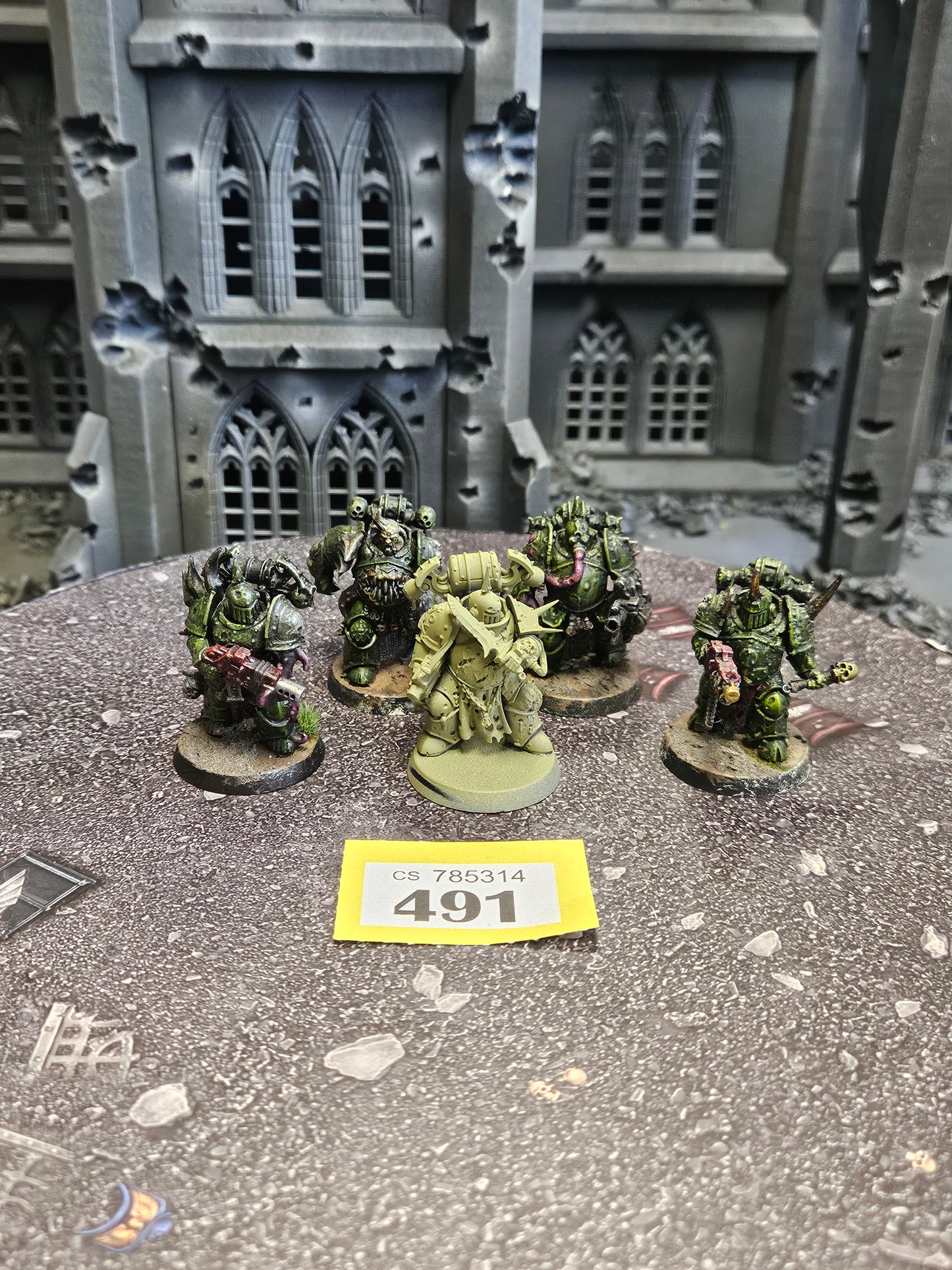 * 5x Plague Marines #491 Death Guard Warhammer 40k