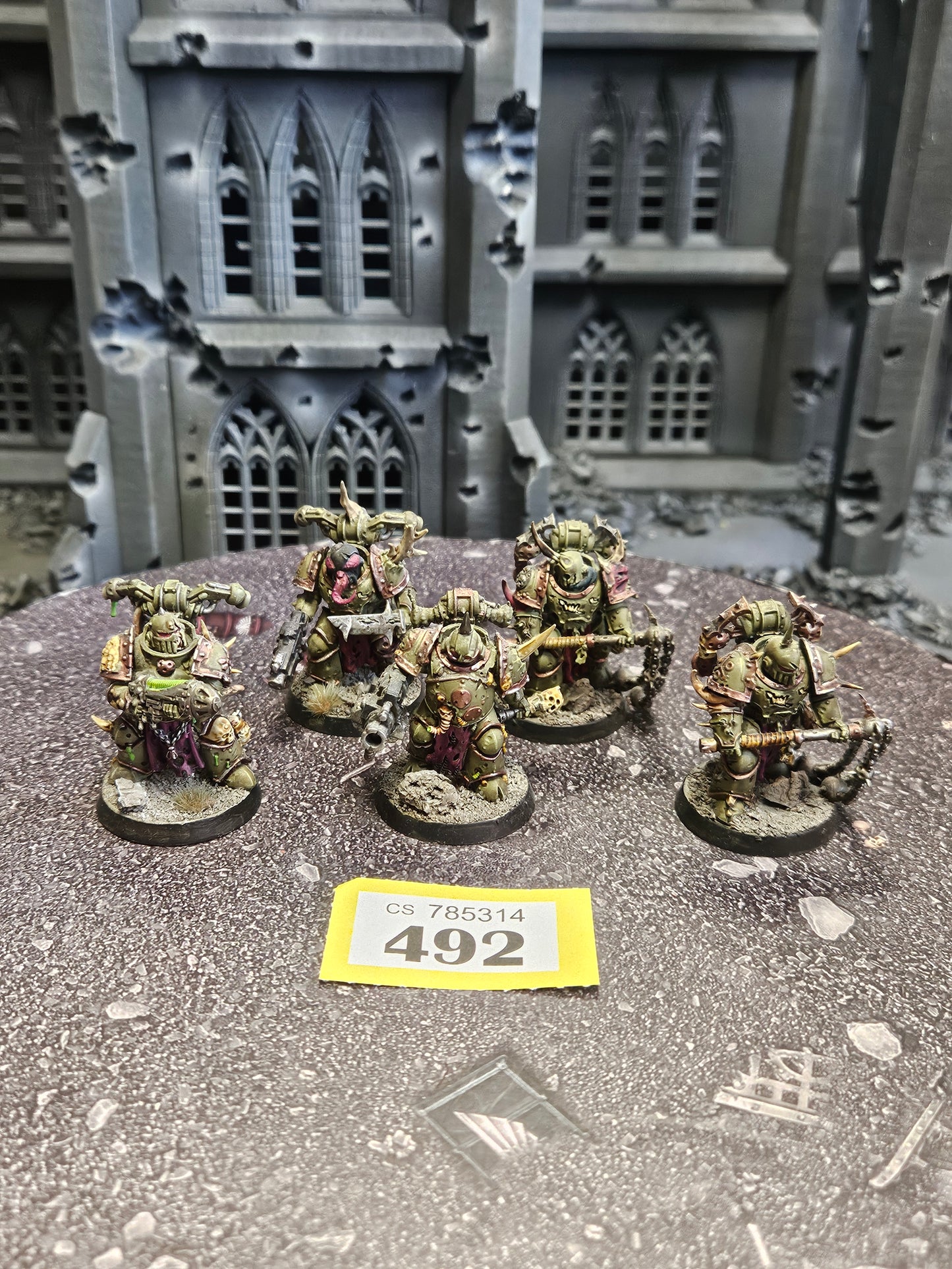* 5x Plague Marines #492 Death Guard Warhammer 40k