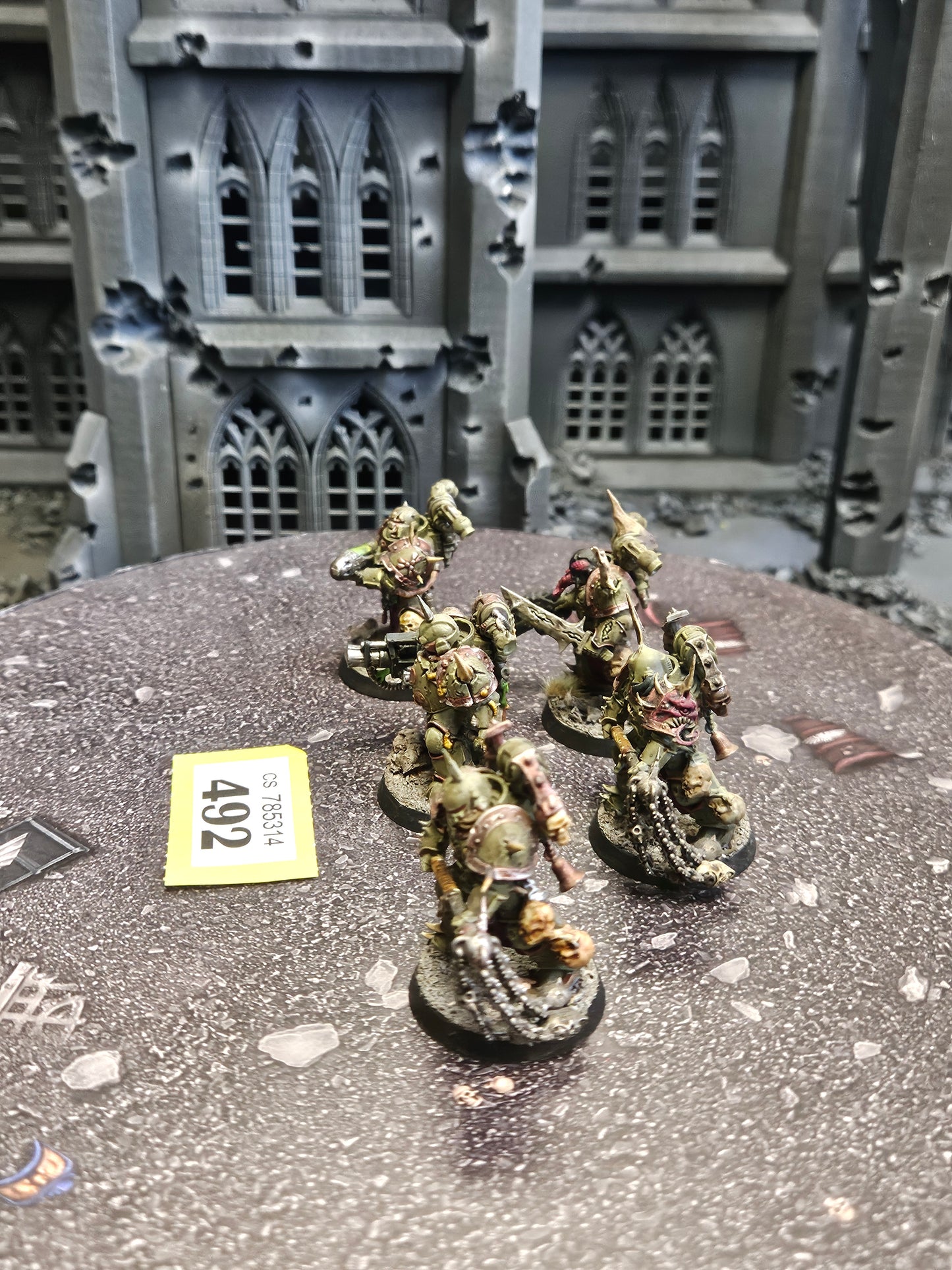 * 5x Plague Marines #492 Death Guard Warhammer 40k