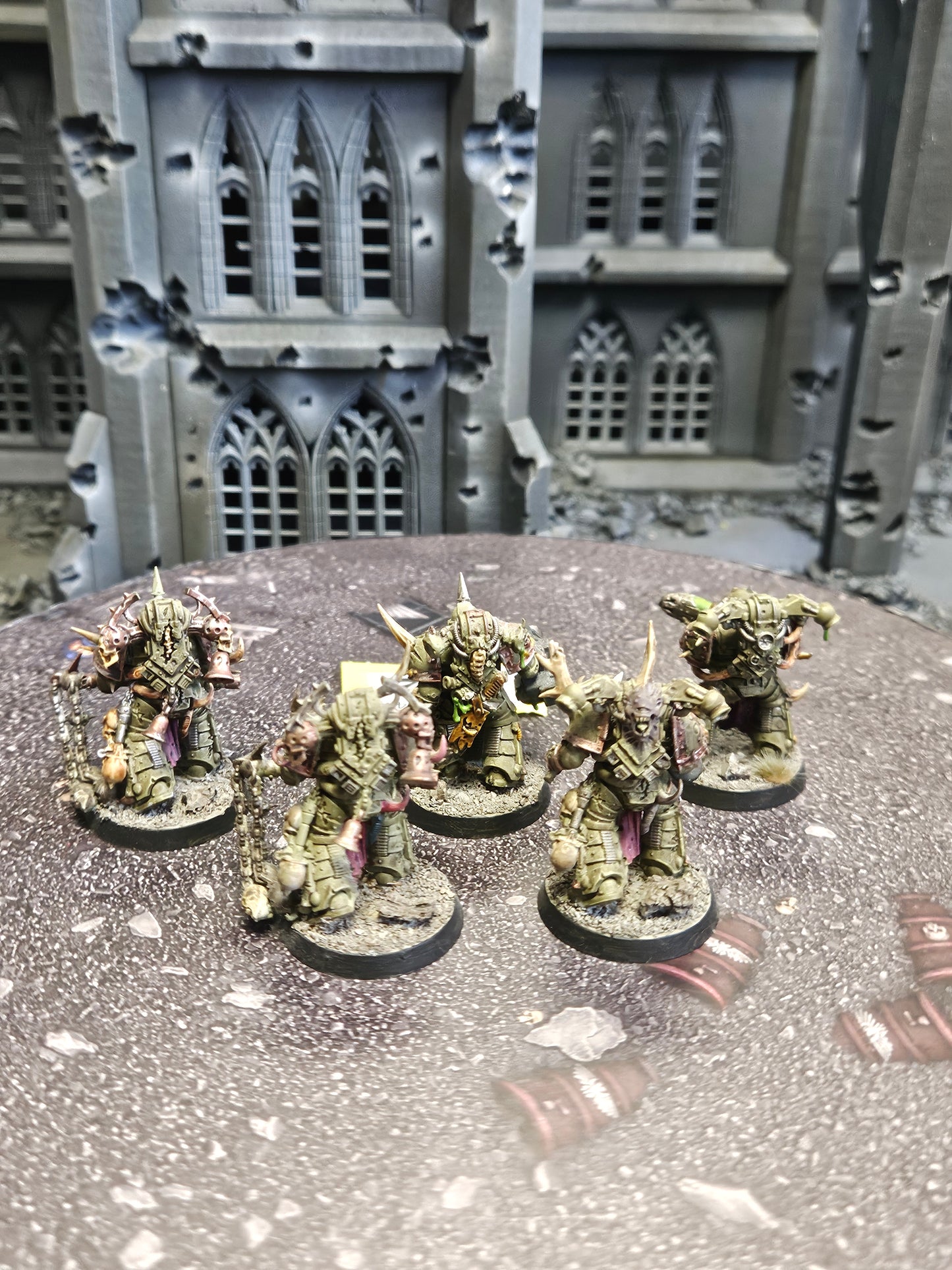 * 5x Plague Marines #492 Death Guard Warhammer 40k