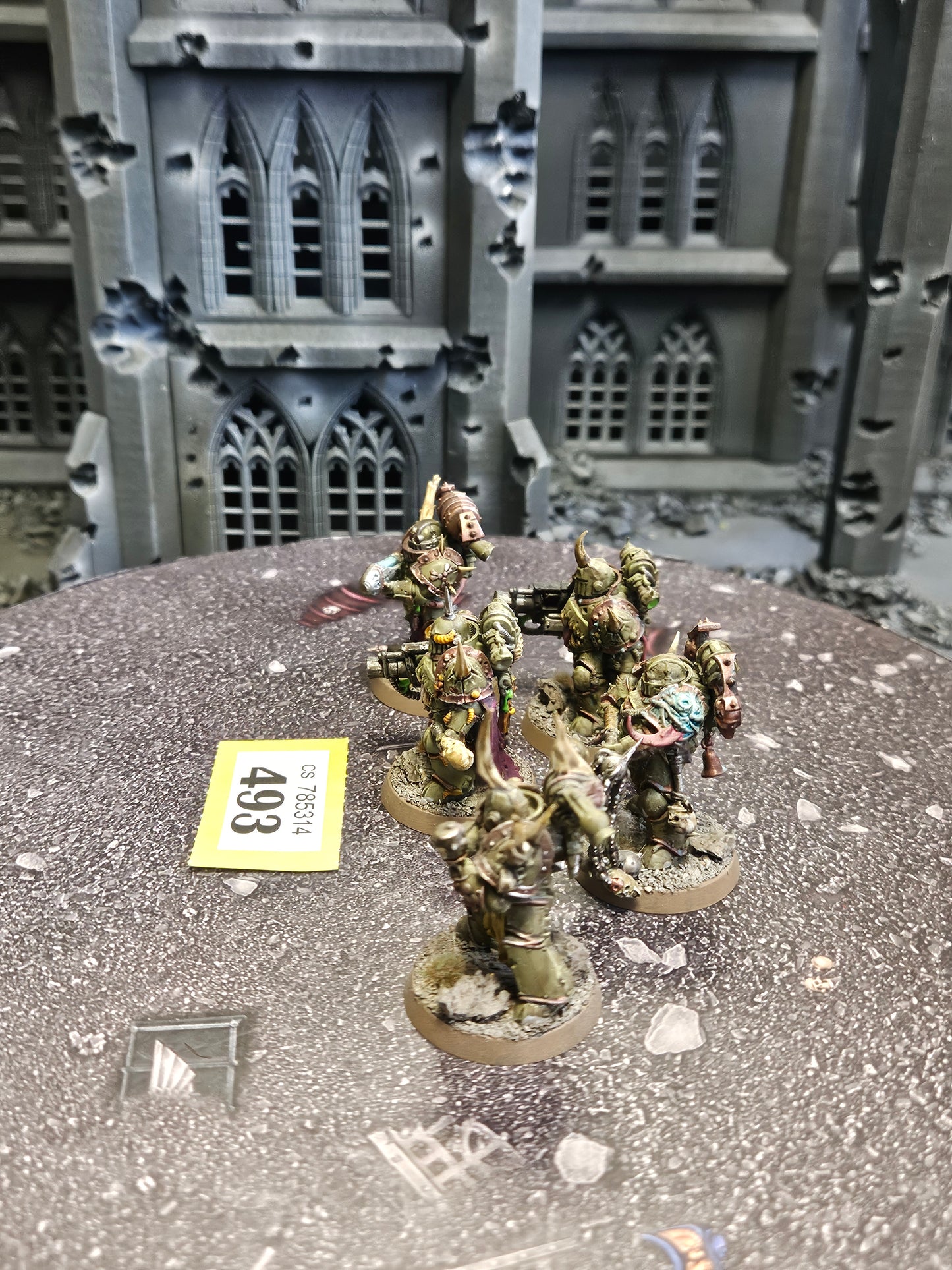5x Plague Marines #493 Death Guard Warhammer 40k