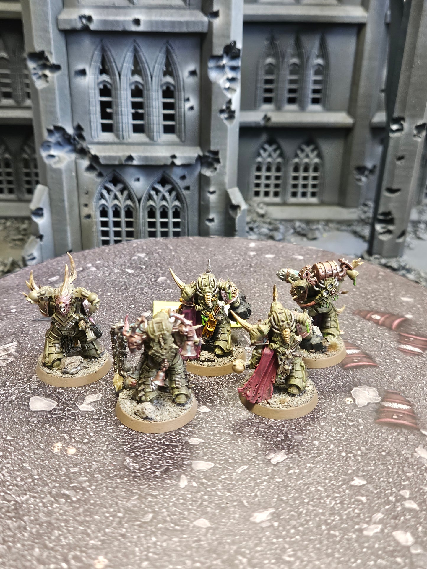 5x Plague Marines #493 Death Guard Warhammer 40k