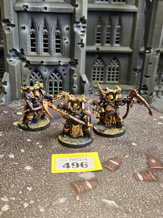3x Deathshroud Terminators #496 Death Guard Warhammer 40k