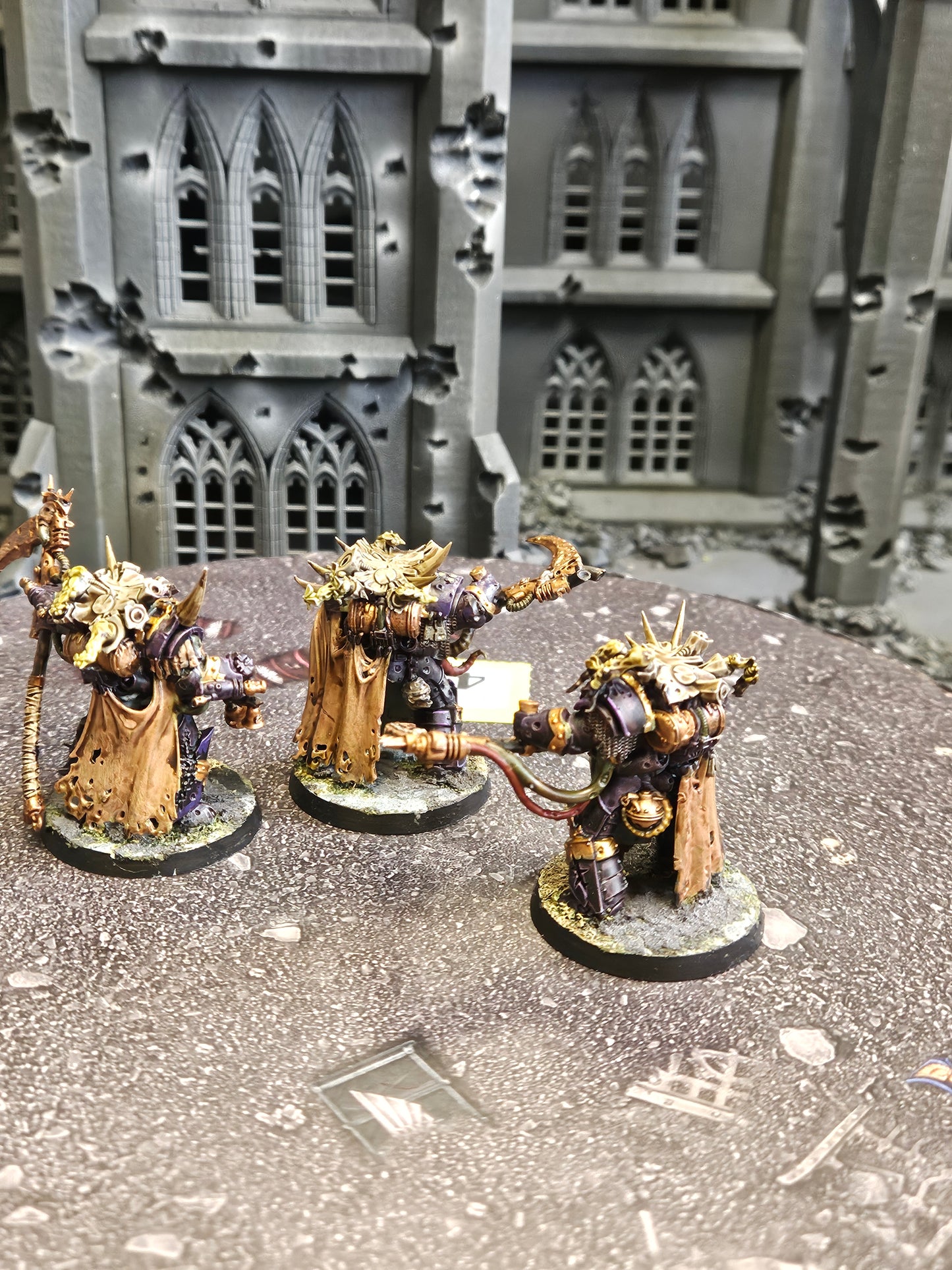 3x Deathshroud Terminators #496 Death Guard Warhammer 40k