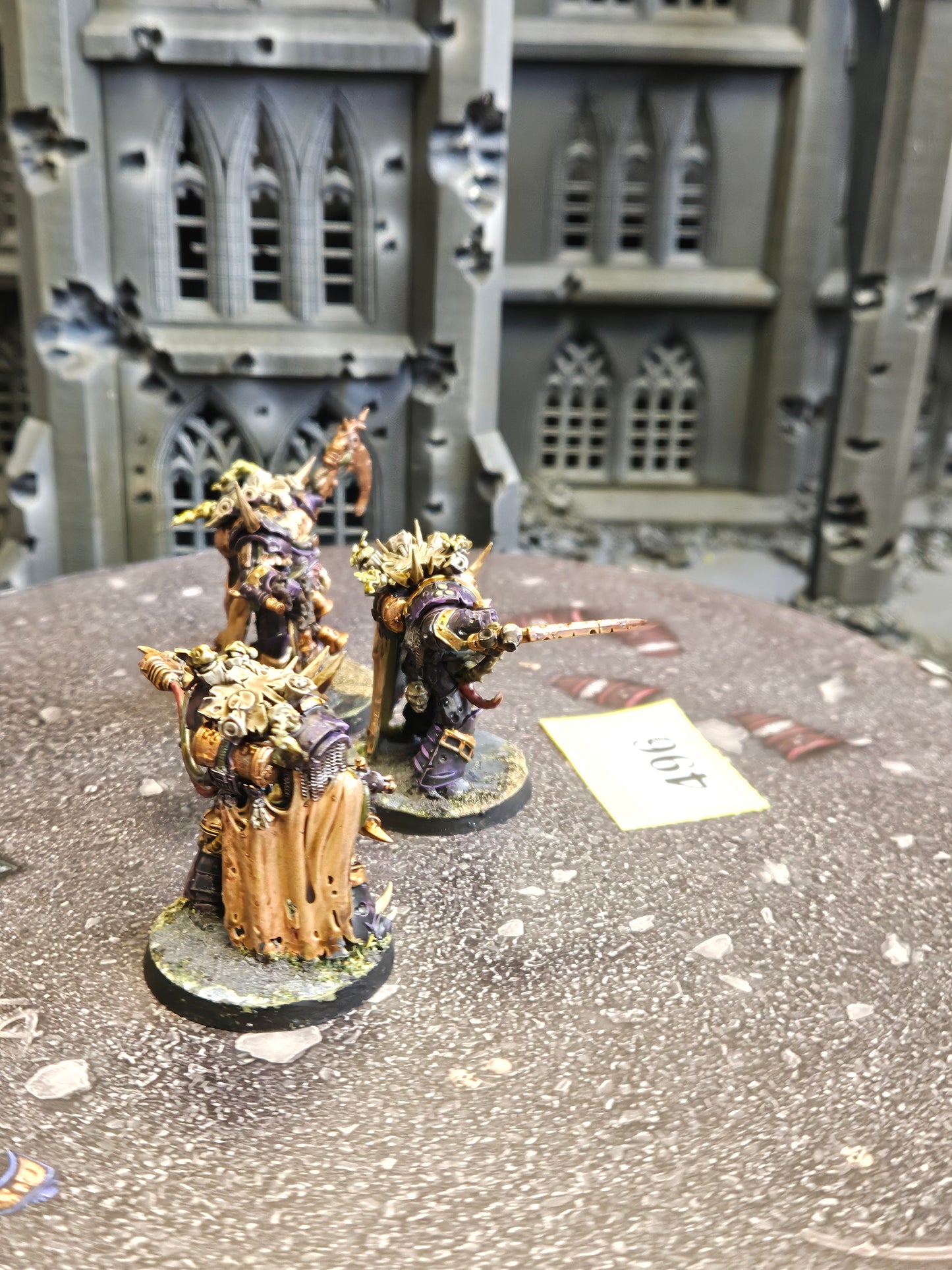 3x Deathshroud Terminators #496 Death Guard Warhammer 40k