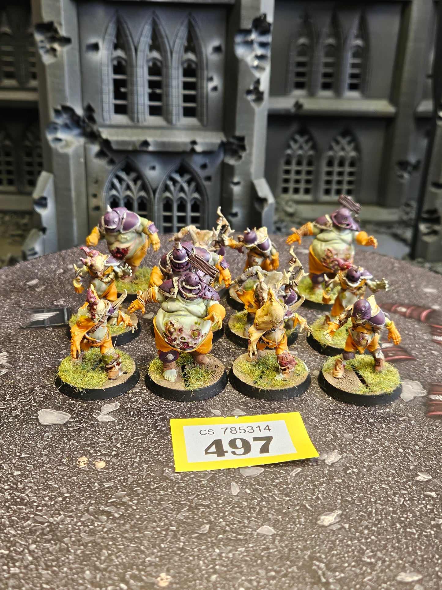 12x Nurgle’s Rotters - Nurgle Blood Bowl Team #497 Death Guard Warhammer 40k