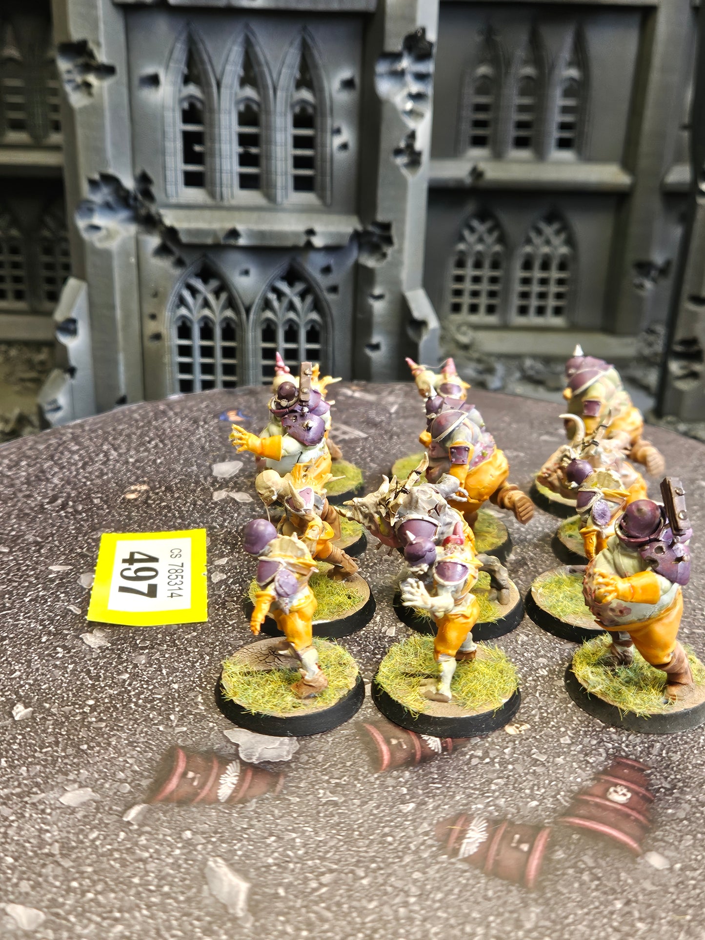 12x Nurgle’s Rotters - Nurgle Blood Bowl Team #497 Death Guard Warhammer 40k