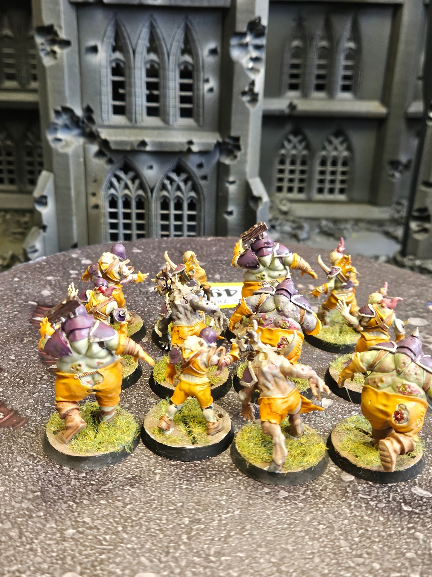 12x Nurgle’s Rotters - Nurgle Blood Bowl Team #497 Death Guard Warhammer 40k