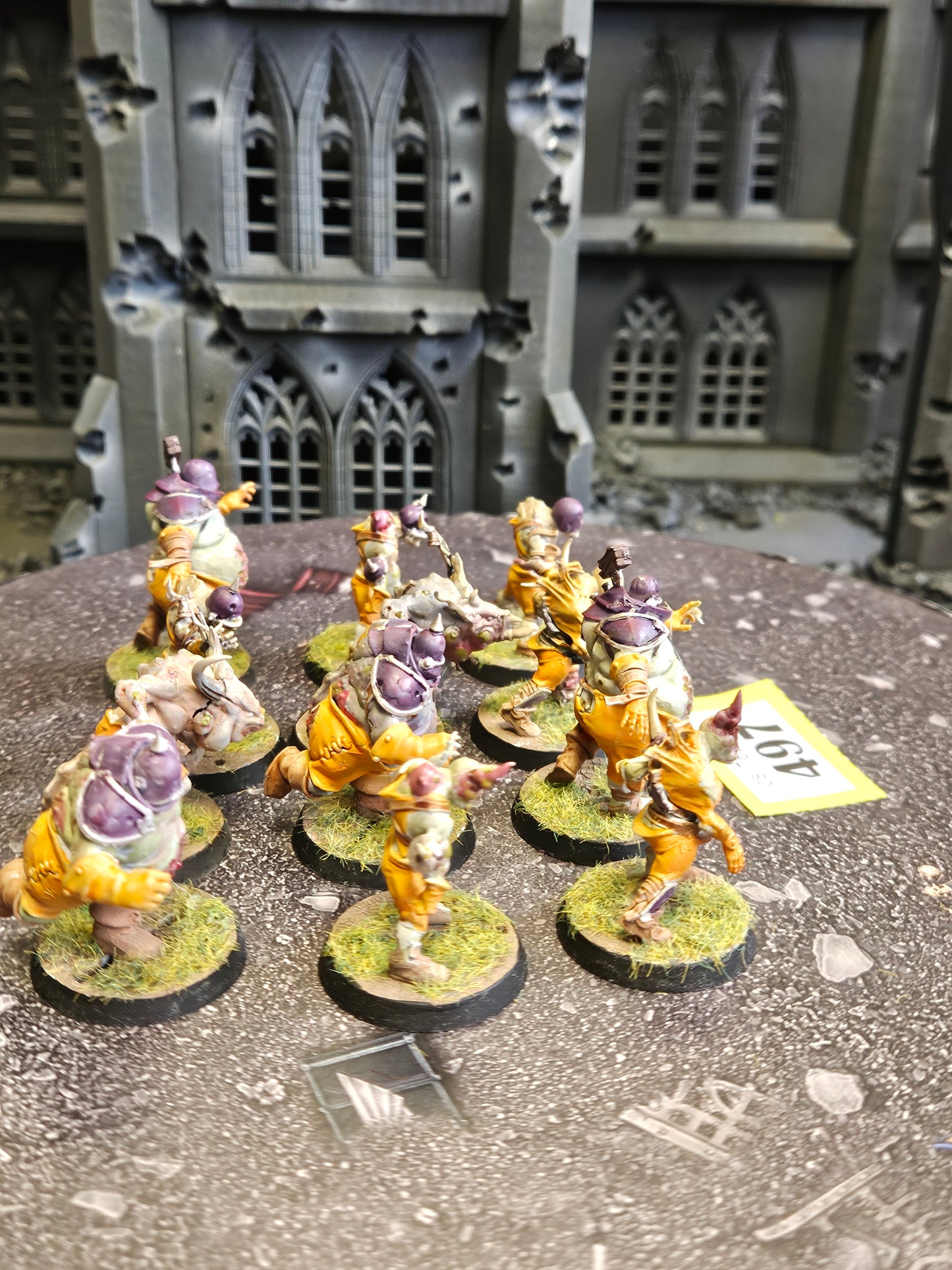 12x Nurgle’s Rotters - Nurgle Blood Bowl Team #497 Death Guard Warhammer 40k