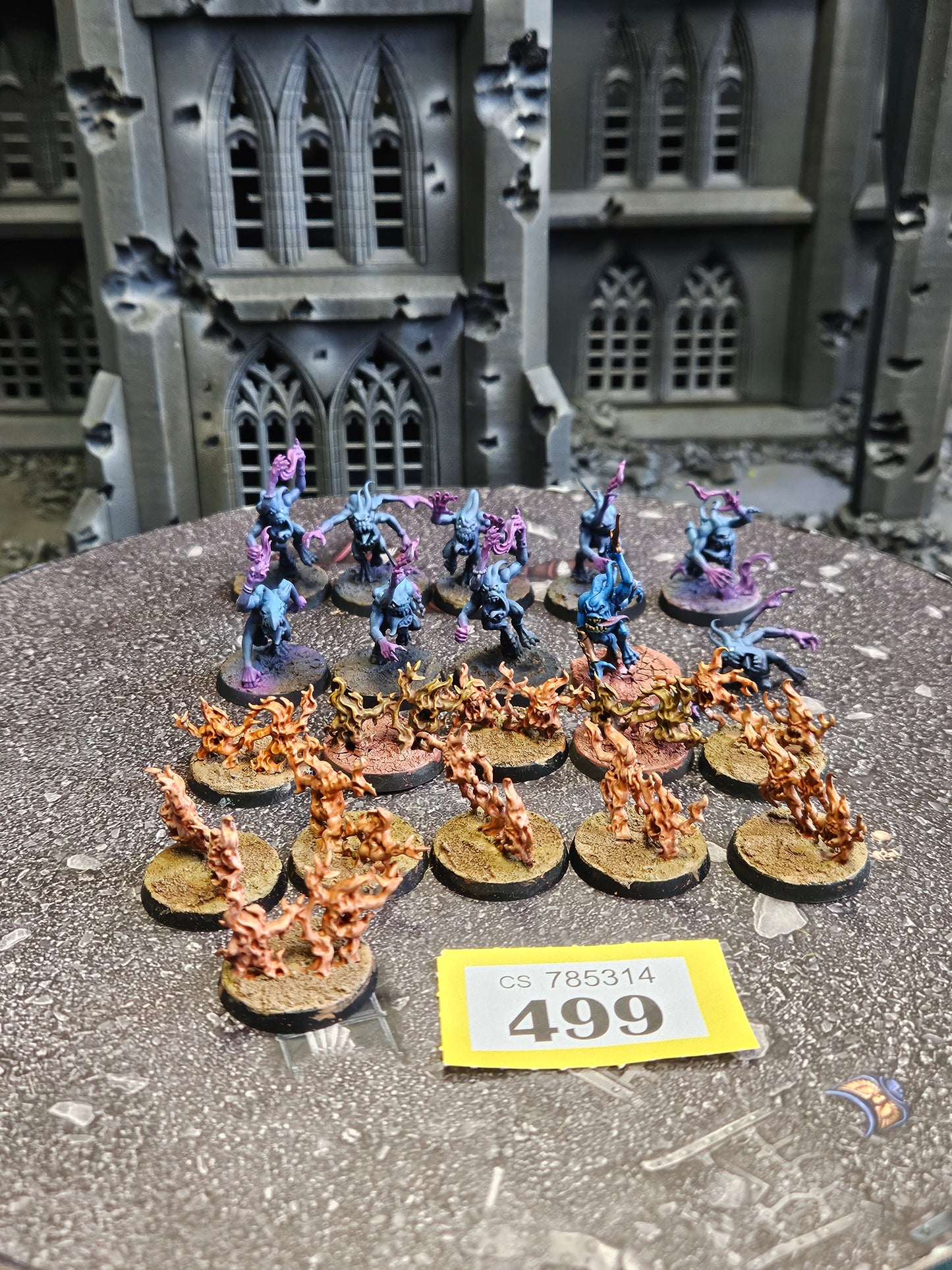 10x Blue Horrors + 11x Brimstone Horrors #499 Disciples of Tzeentch AOS Warhammer 40k