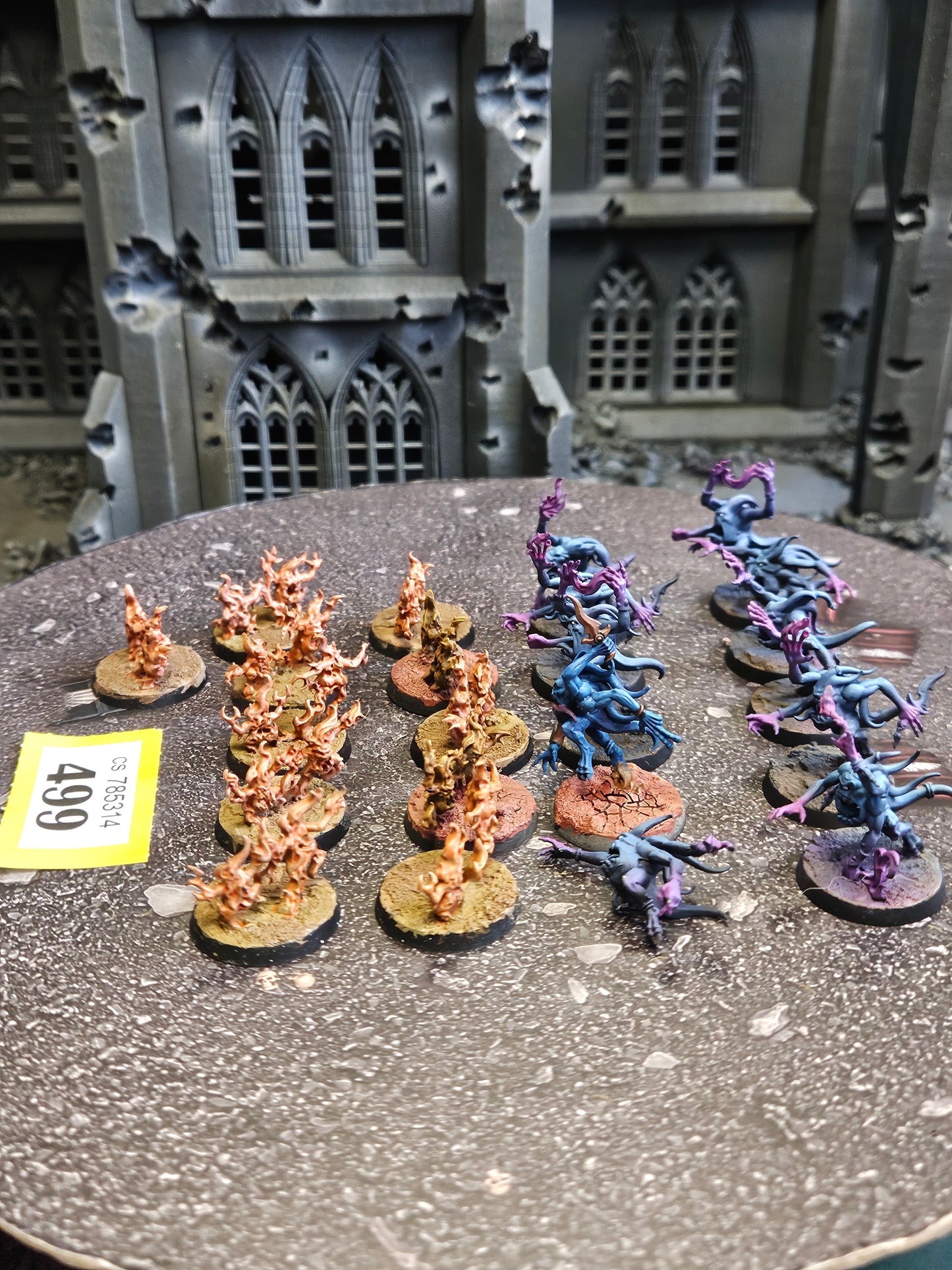 10x Blue Horrors + 11x Brimstone Horrors #499 Disciples of Tzeentch AOS Warhammer 40k