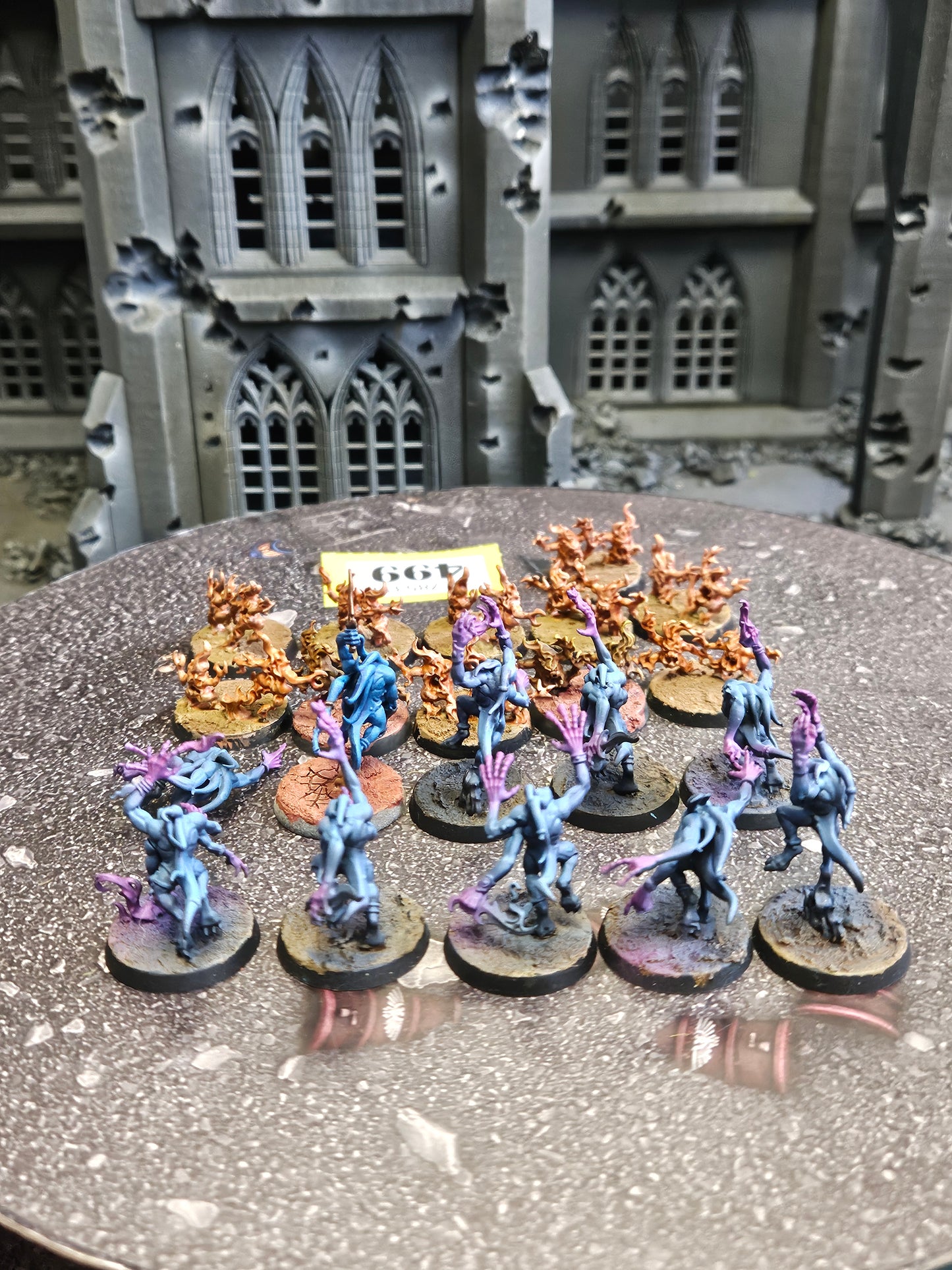 10x Blue Horrors + 11x Brimstone Horrors #499 Disciples of Tzeentch AOS Warhammer 40k