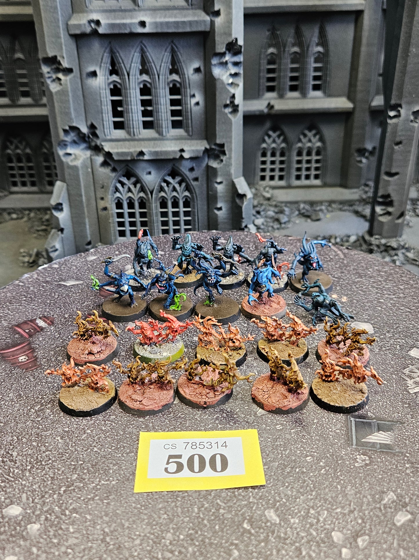 10x Blue Horrors + 10x Brimstone Horrors #500 Disciples of Tzeentch AOS Warhammer 40k