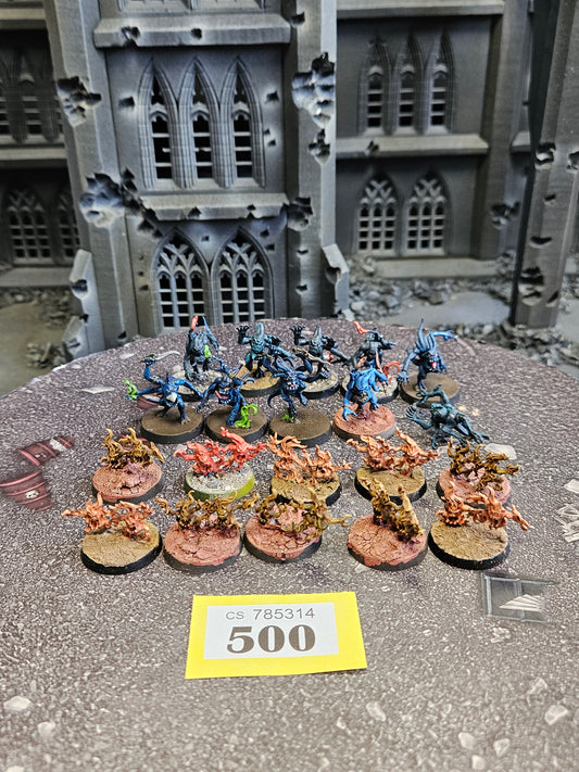 10x Blue Horrors + 10x Brimstone Horrors #500 Disciples of Tzeentch AOS Warhammer 40k