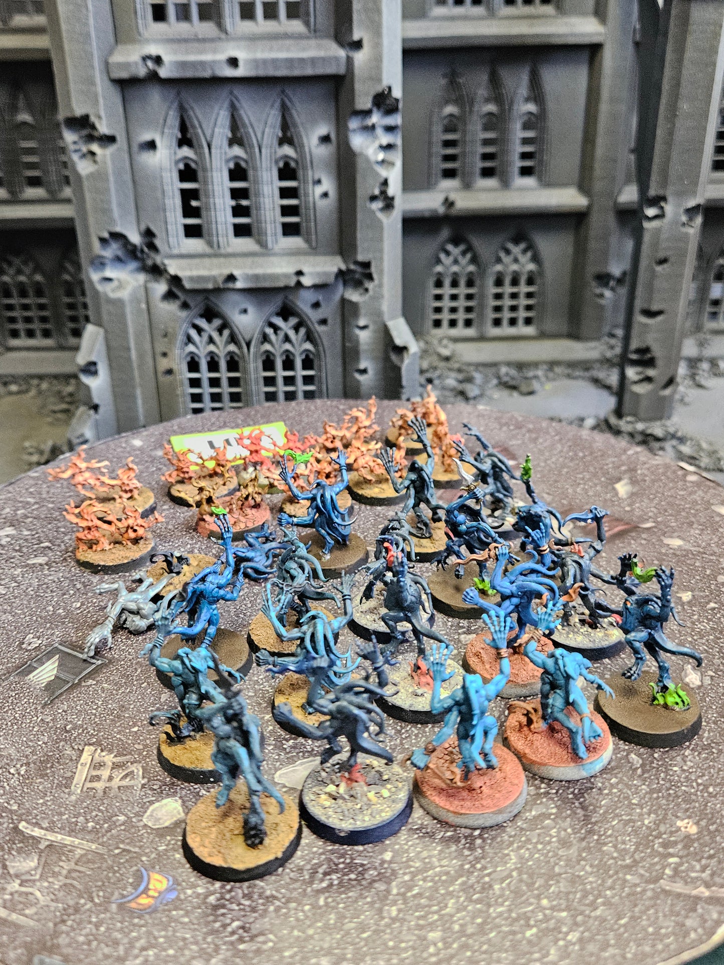 20x Blue Horrors + 10x Brimstone Horrors #501 Disciples of Tzeentch AOS Warhammer 40k