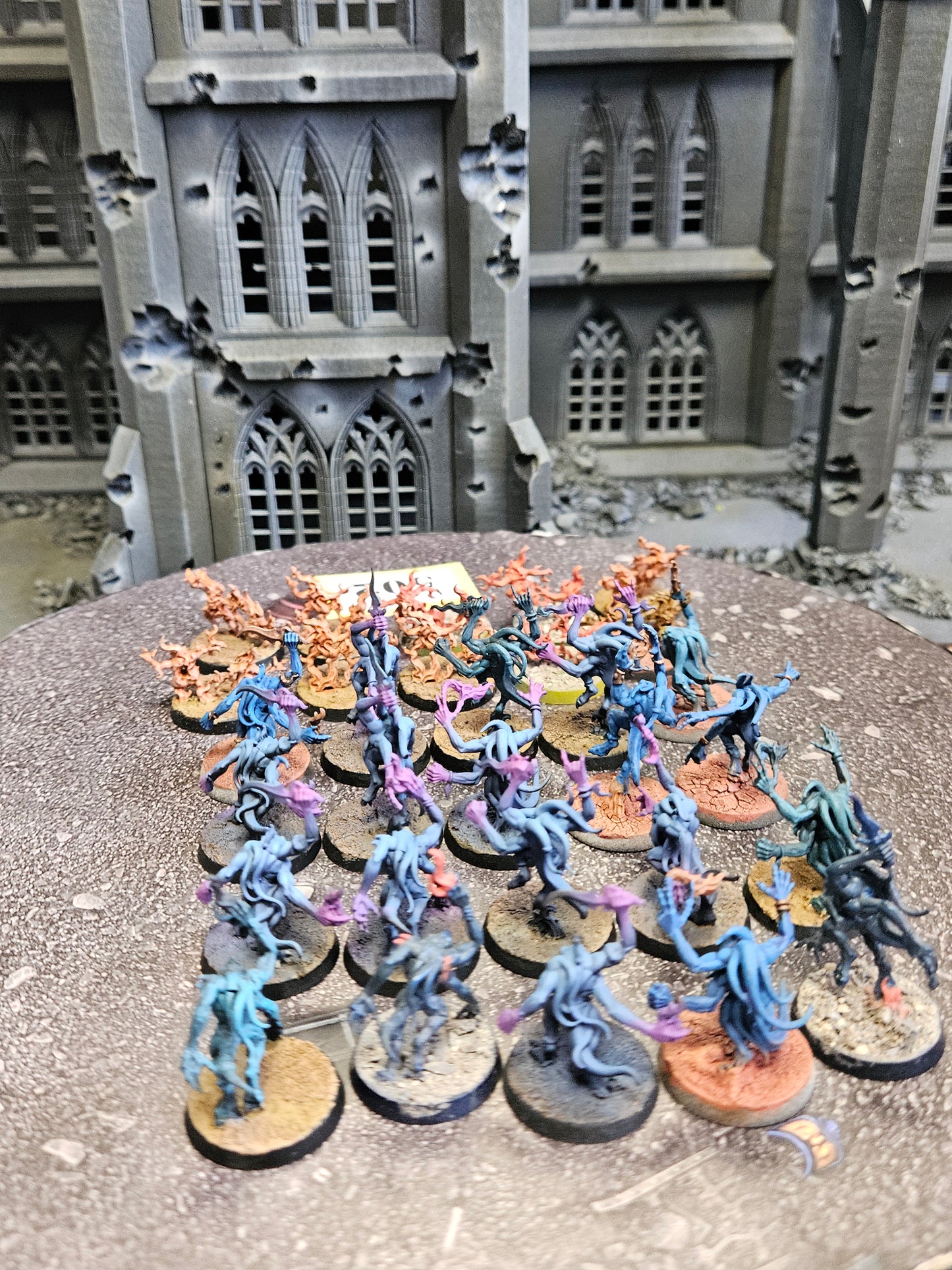 20x Blue Horrors + 10x Brimstone Horrors #502 Disciples of Tzeentch AOS Warhammer 40k