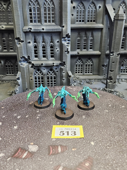 3x Flamers #513 Disciples of Tzeentch AOS Warhammer 40k