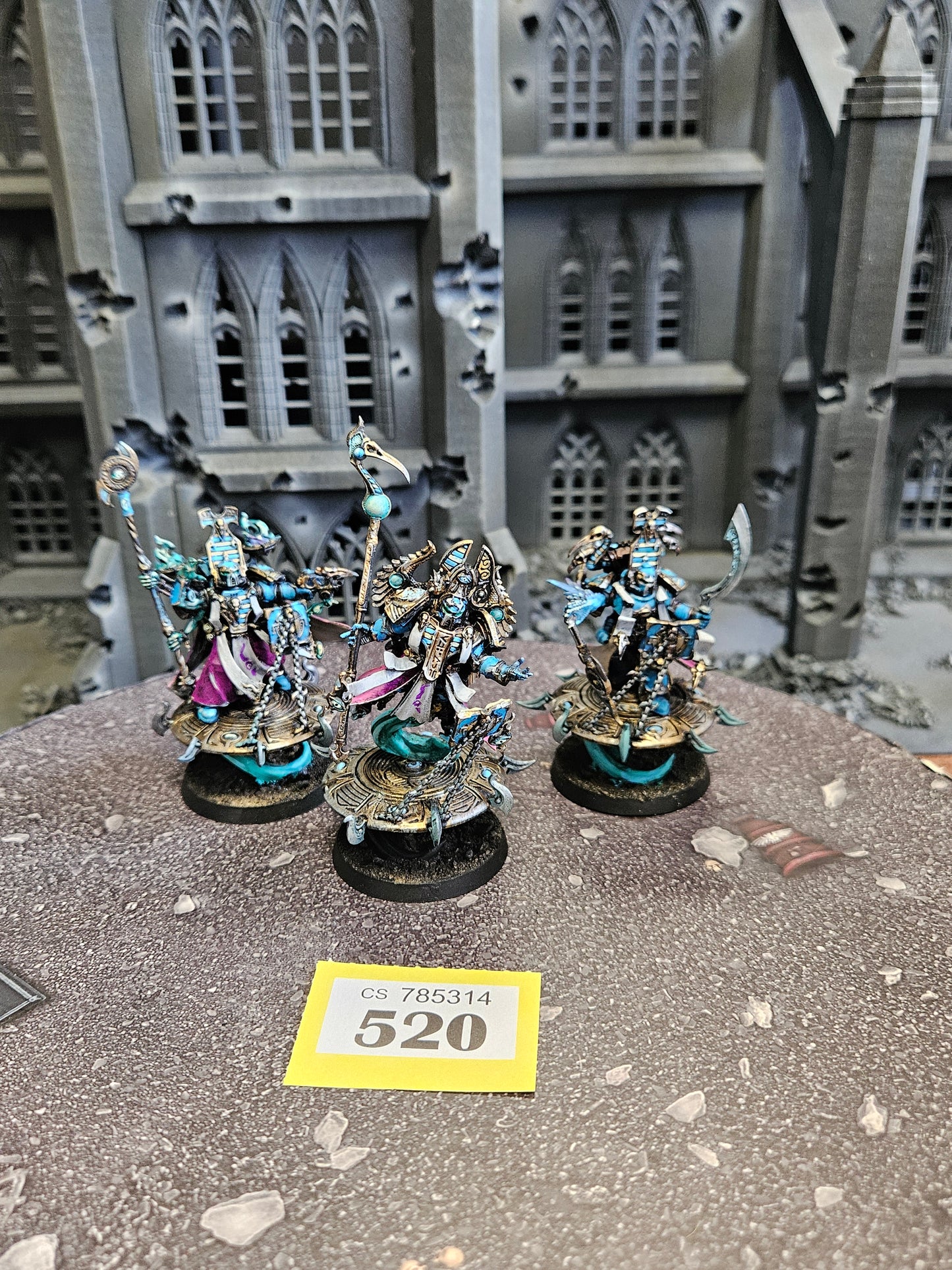* 3x Exalted Sorcerers #520 Thousand Sons Warhammer 40k