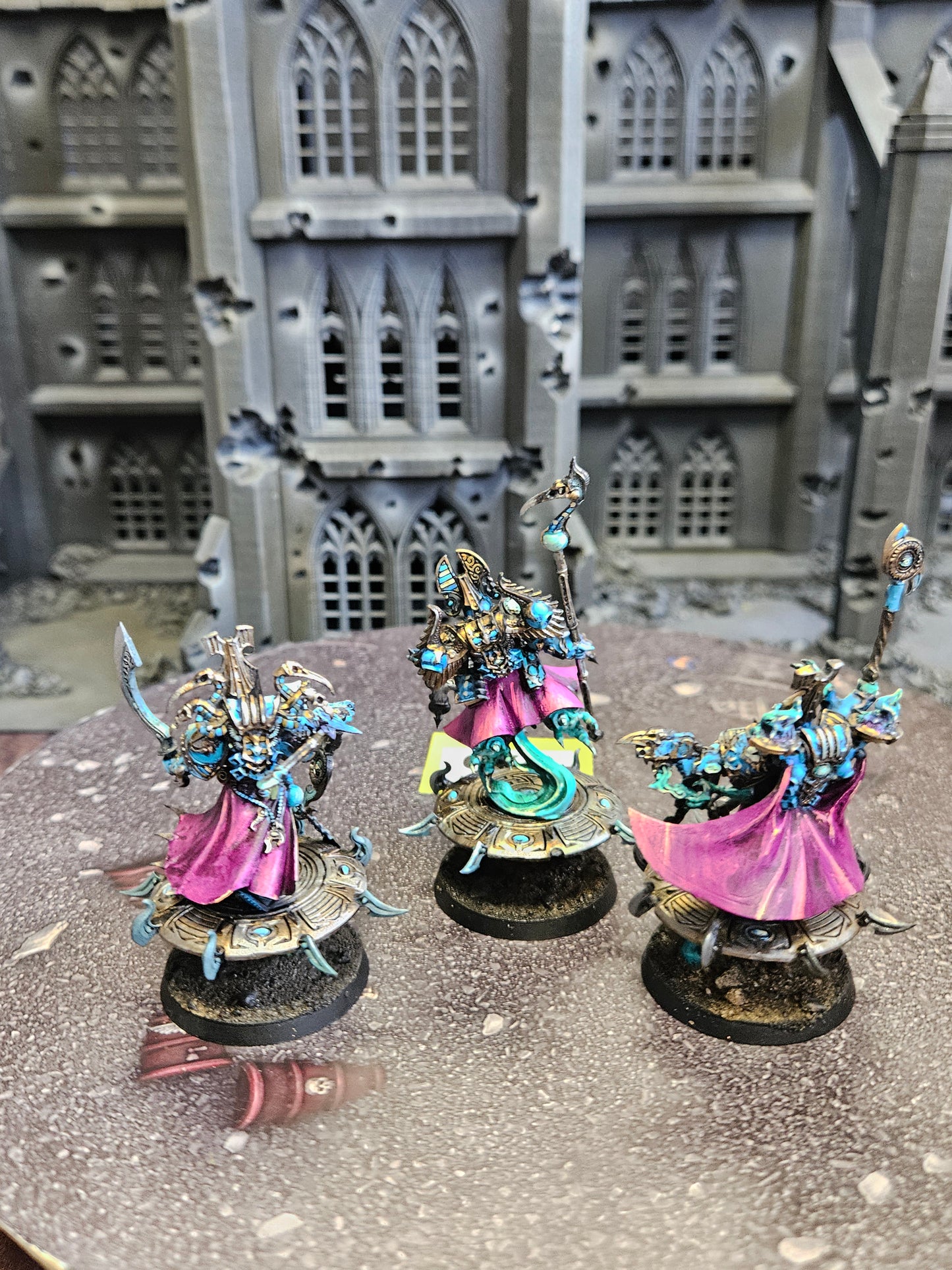 * 3x Exalted Sorcerers #520 Thousand Sons Warhammer 40k