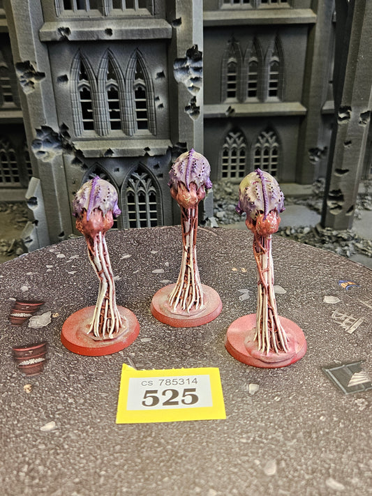 * 3x Tyranid Mieotic Spore Sacks Forgeworld #525 Tyranids Warhammer 40k