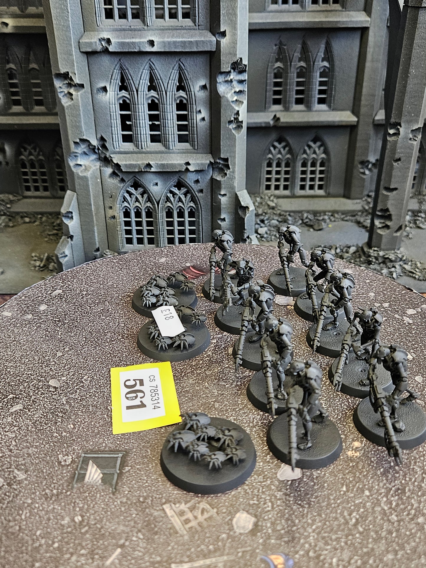 10x Warriors + 3x Scarabs Swarm #561 Necrons Warhammer 40k