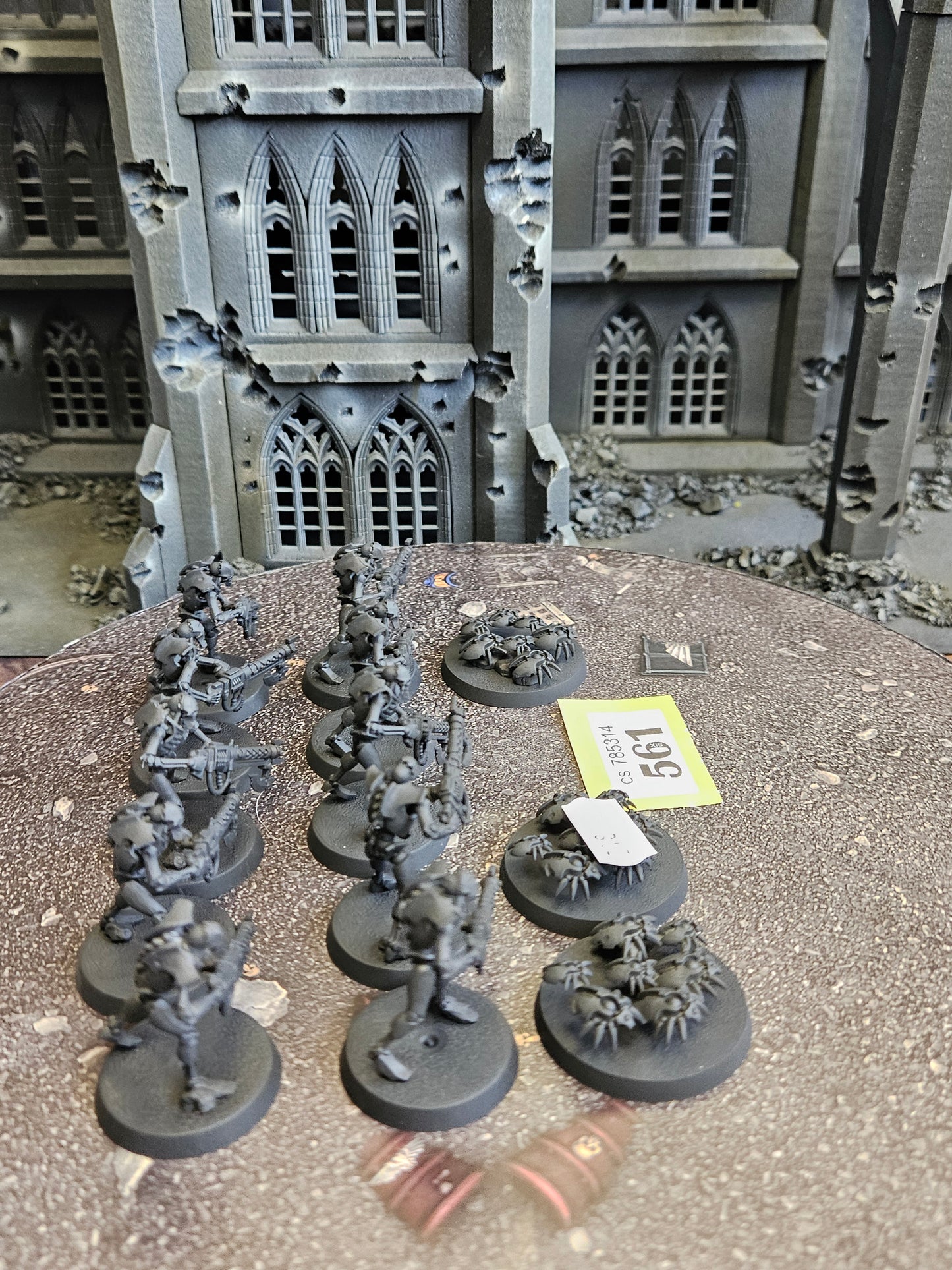 10x Warriors + 3x Scarabs Swarm #561 Necrons Warhammer 40k