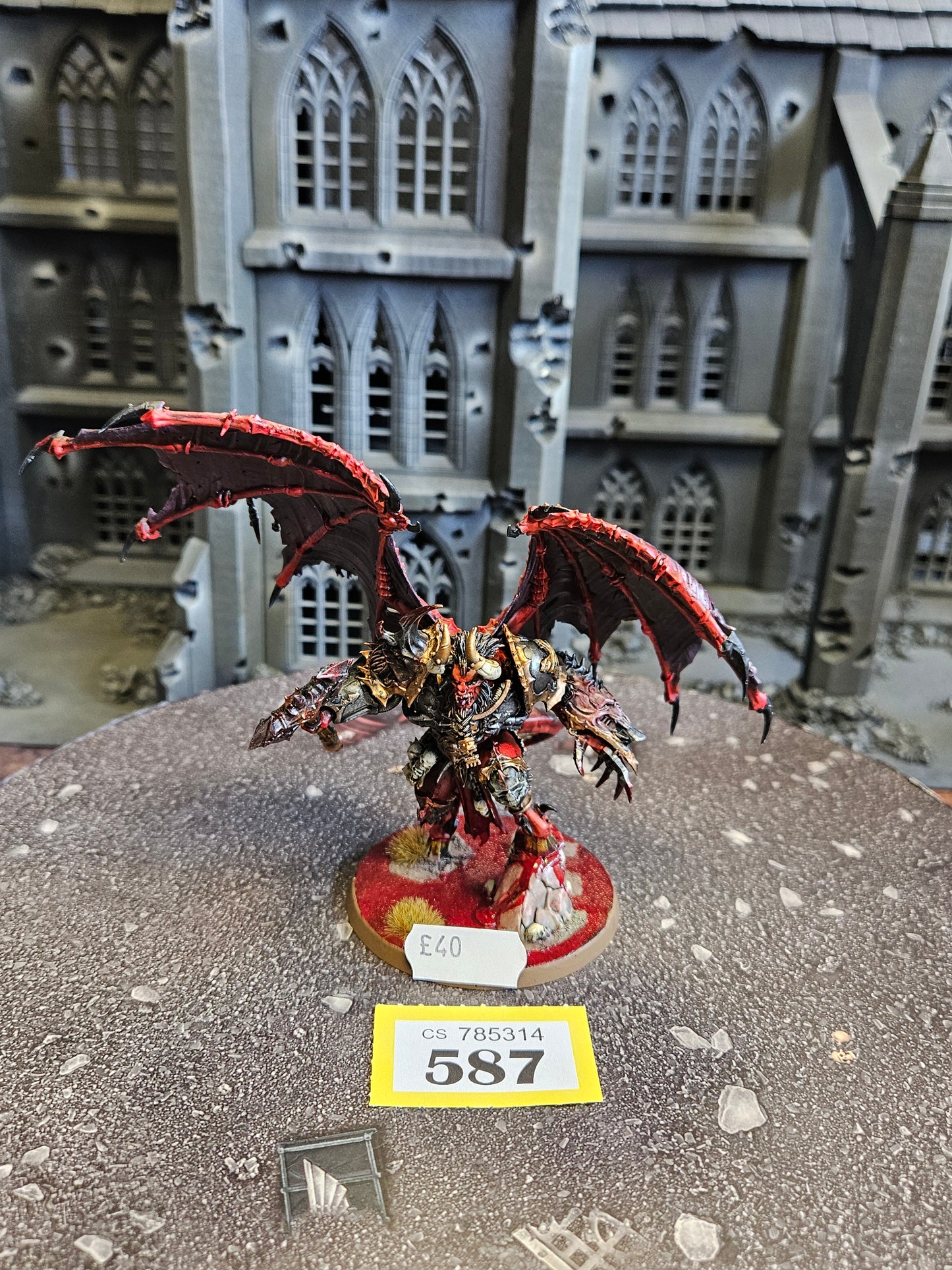 * Daemon Prince #587 World Eaters Warhammer 40k